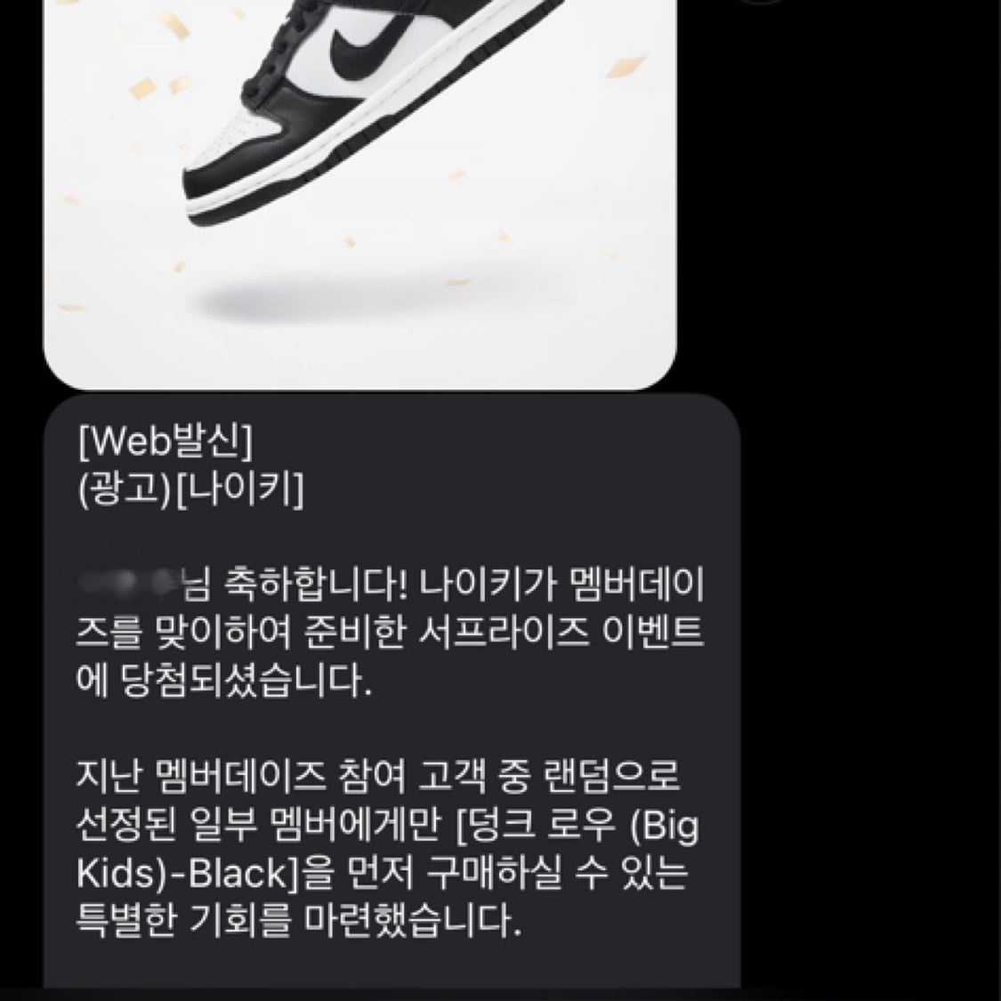 (GS) Nike Dunk Low Black, Nike Dunk Low Retro Black 착용 스타일 - 3