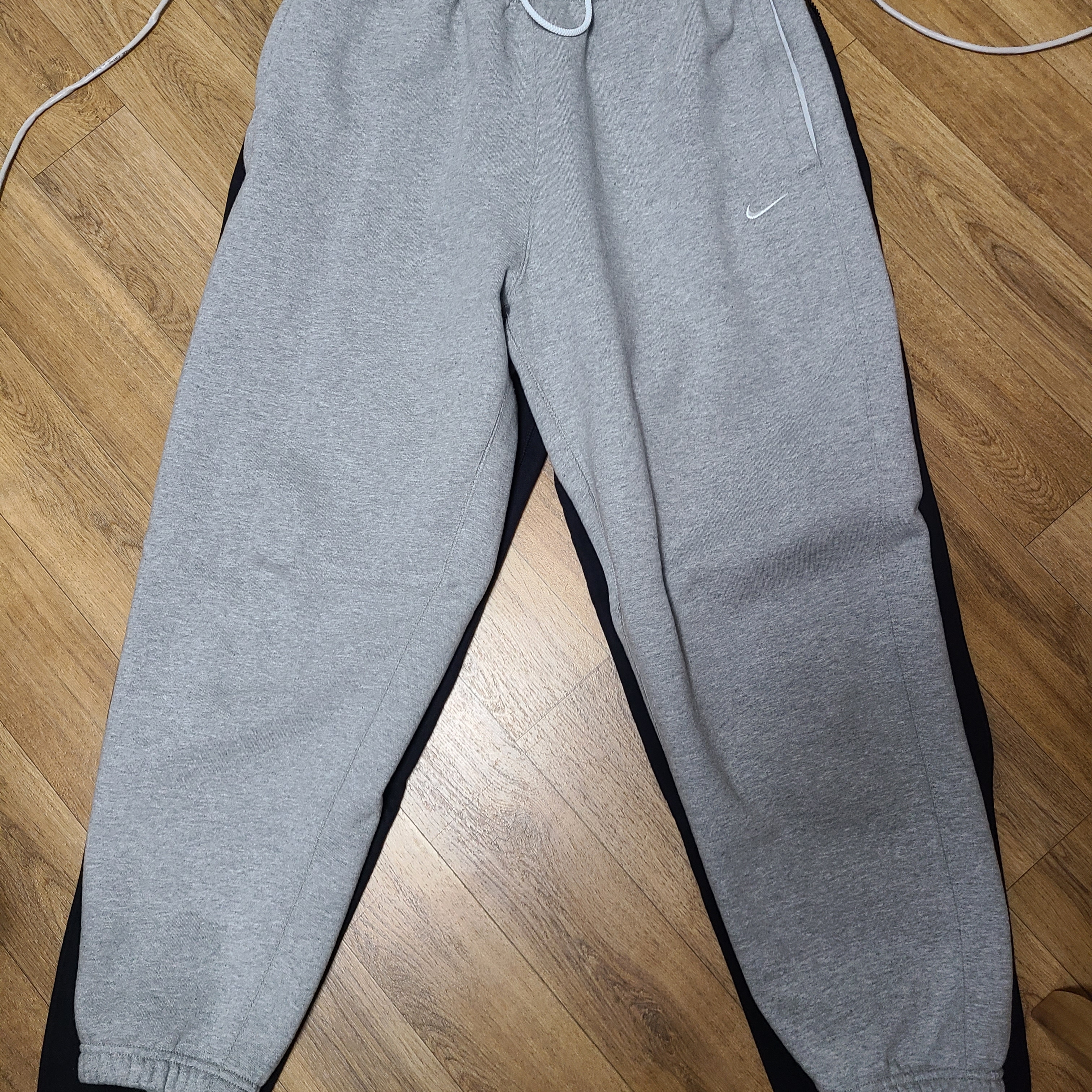 Nike x Stussy NRG RA Washed Fleece Pants Black (DN4030-010) 착용 스타일 - 3