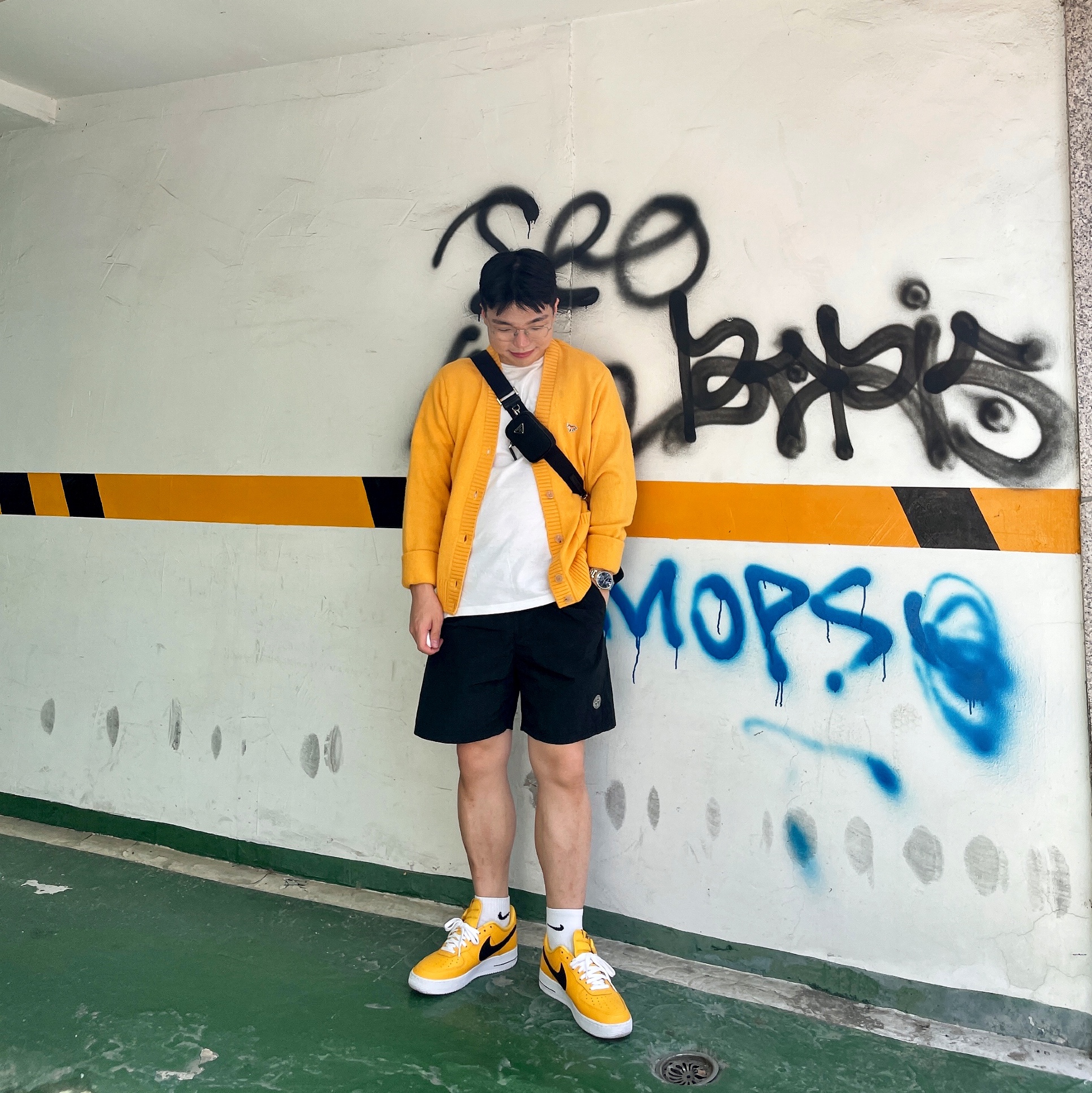 Stone Island B0943 Nylon Metal Swimming Trunk Black - 21FW, Nike Air Force 1 Low NBA Amarillo 착용 스타일
