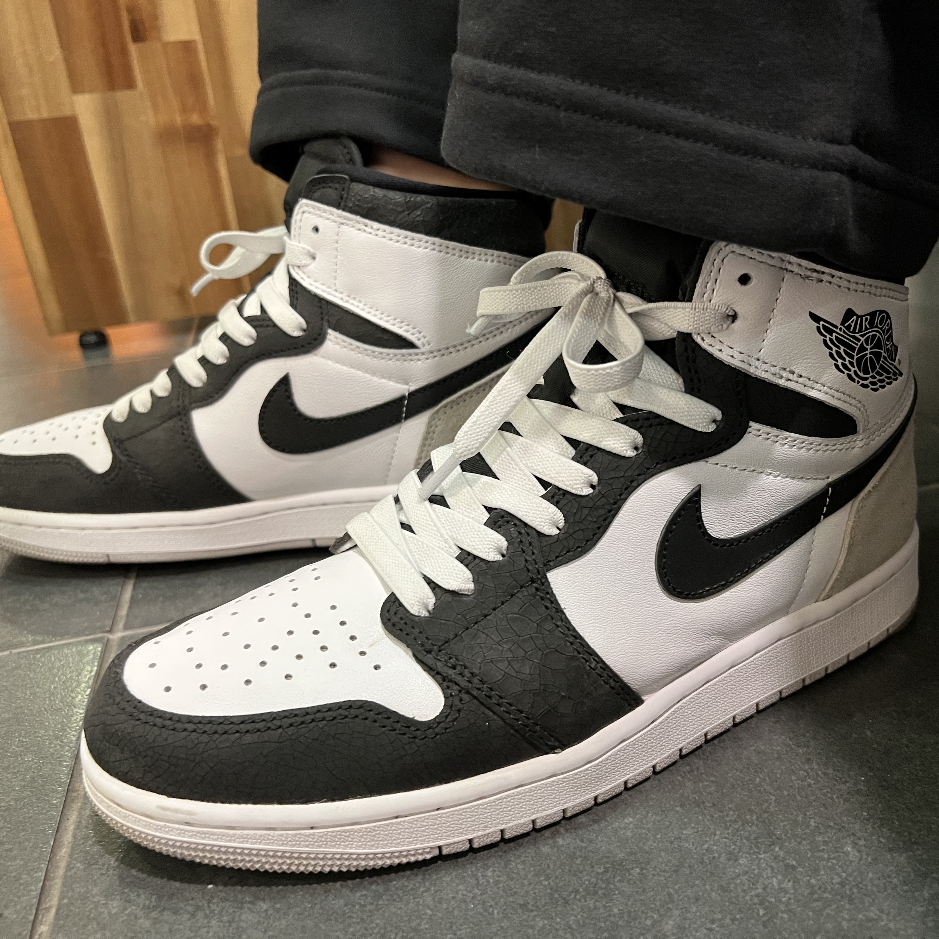 Jordan 1 Retro High OG Bleached Coral 착용 스타일 - 4