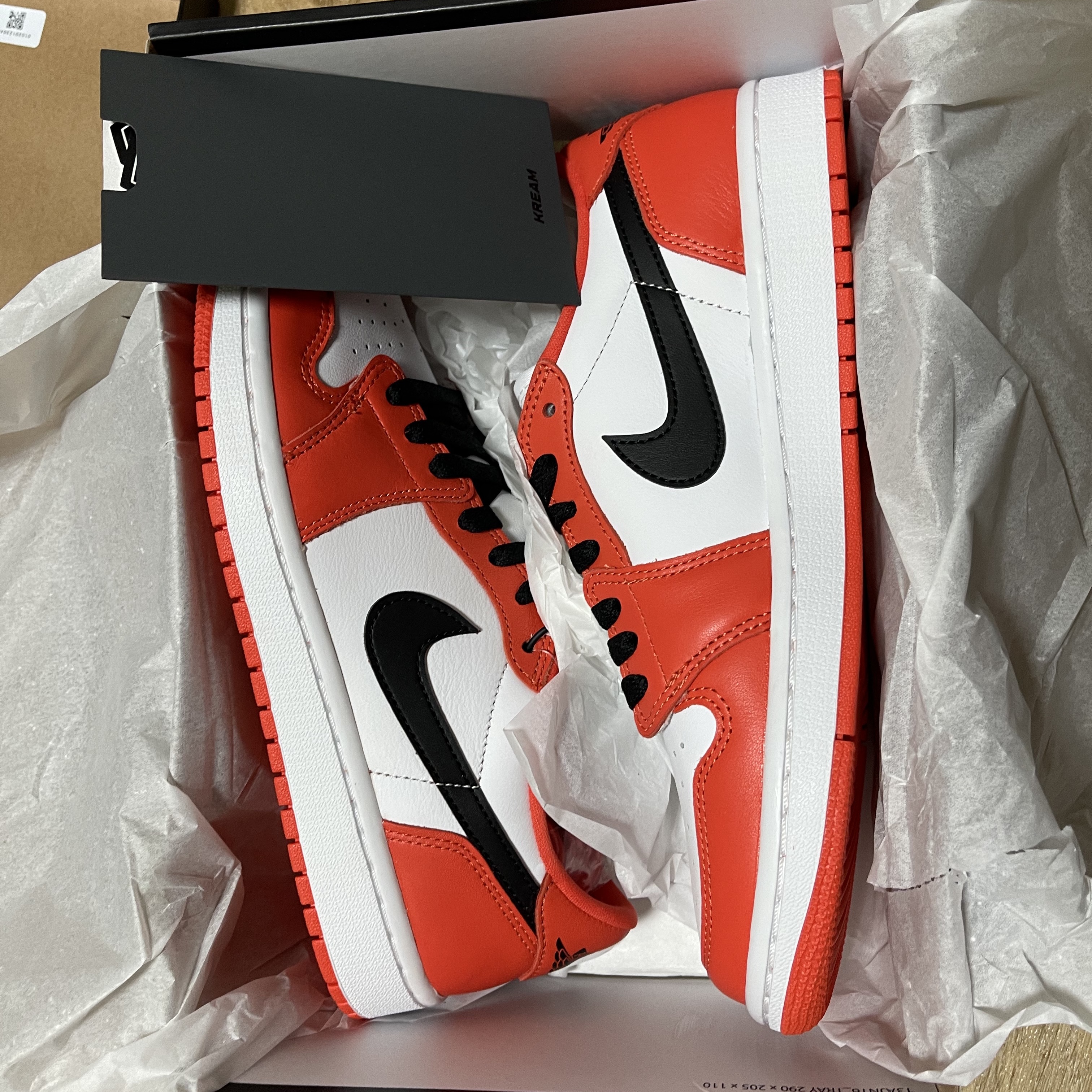 Jordan 1 Low OG Starfish, (W) Jordan 1 Low OG Starfish 착용 스타일 - 2