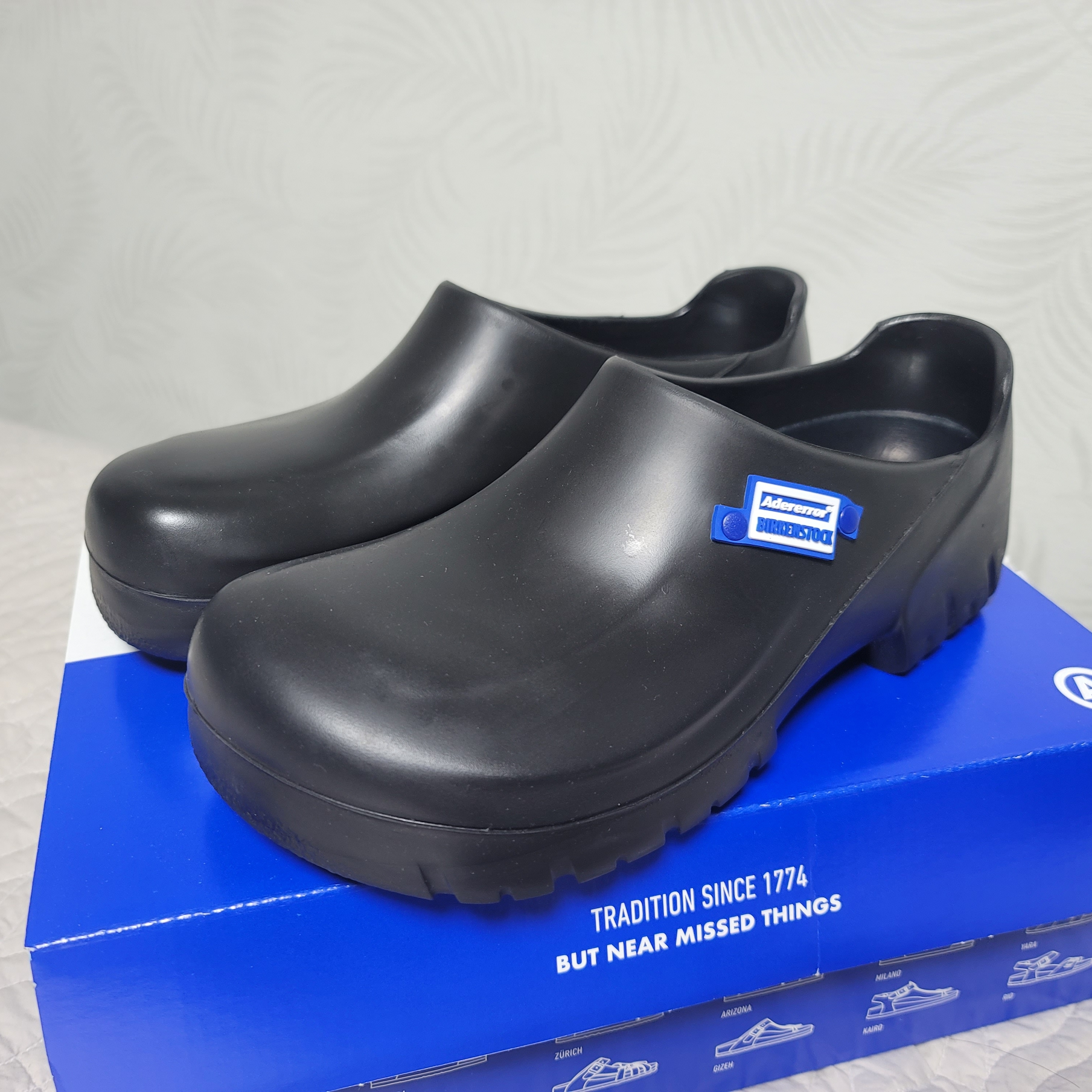 Birkenstock x Ader Error A630 Black 착용 스타일 - 1