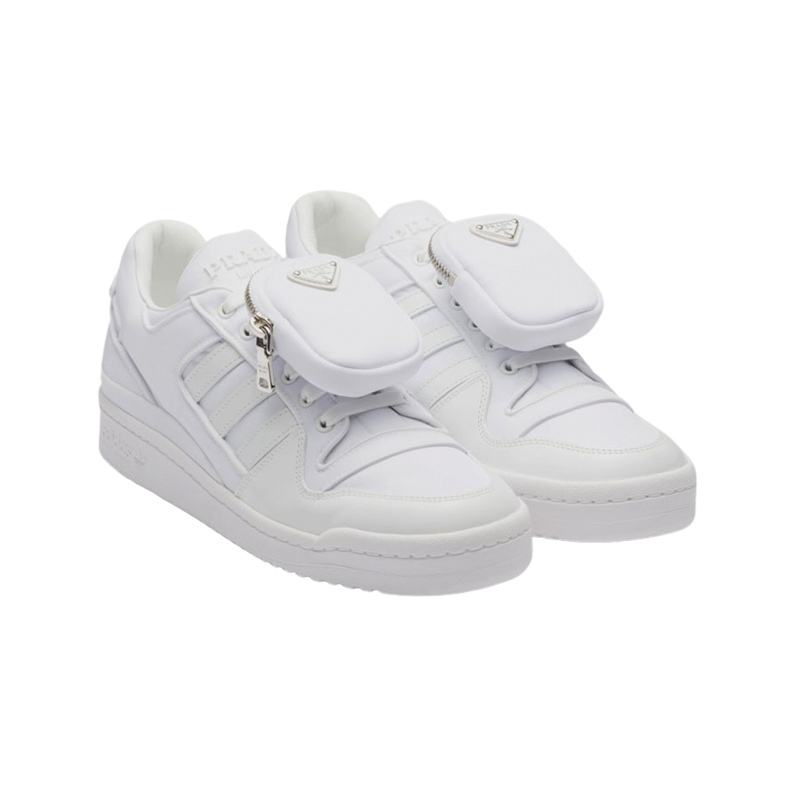 아디다스 x 프라다 리나일론 포럼 스니커즈 화이트(Adidas x Prada Re-Nylon Forum Sneakers White) - 2