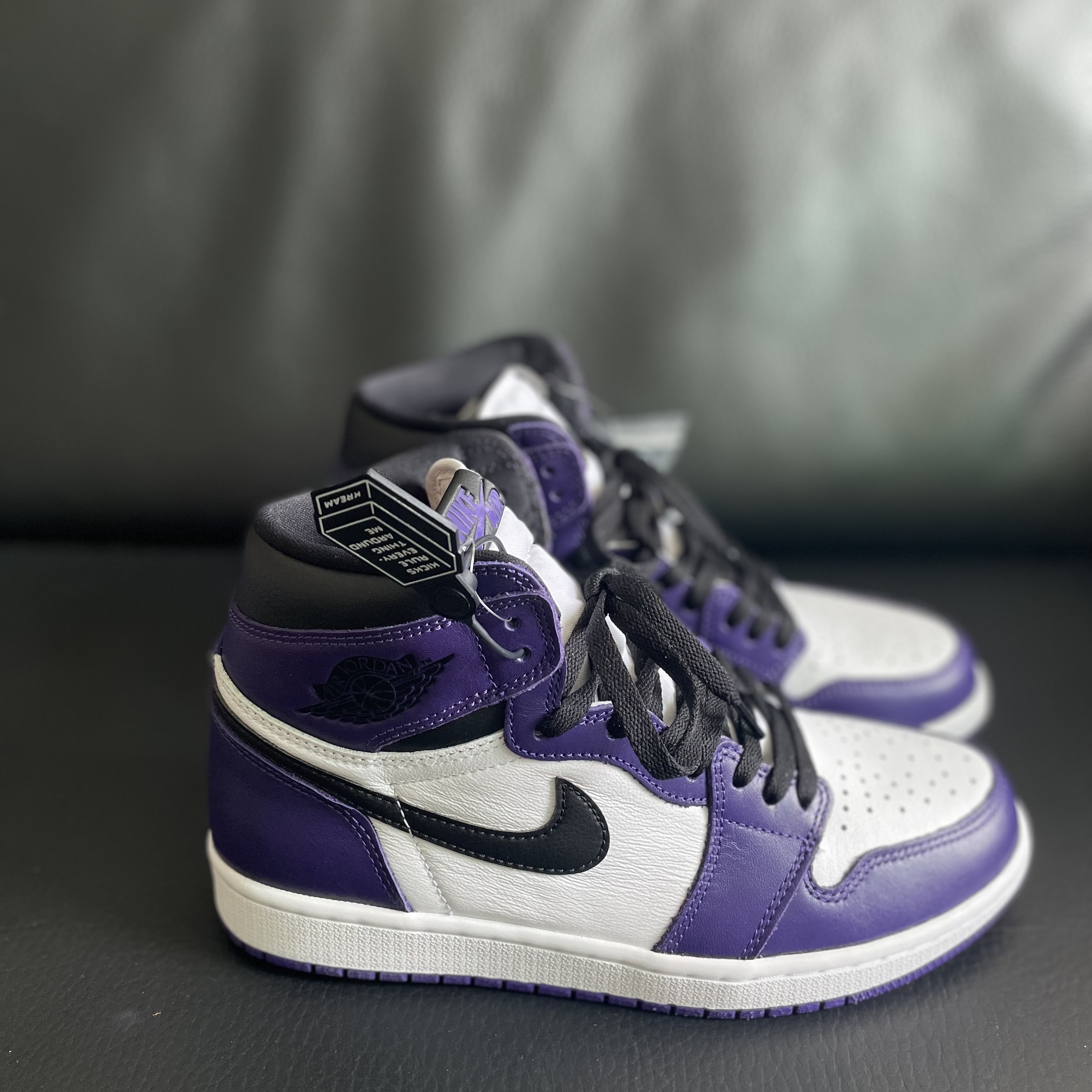Jordan 1 Retro High OG Court Purple 2020 착용 스타일 - 2