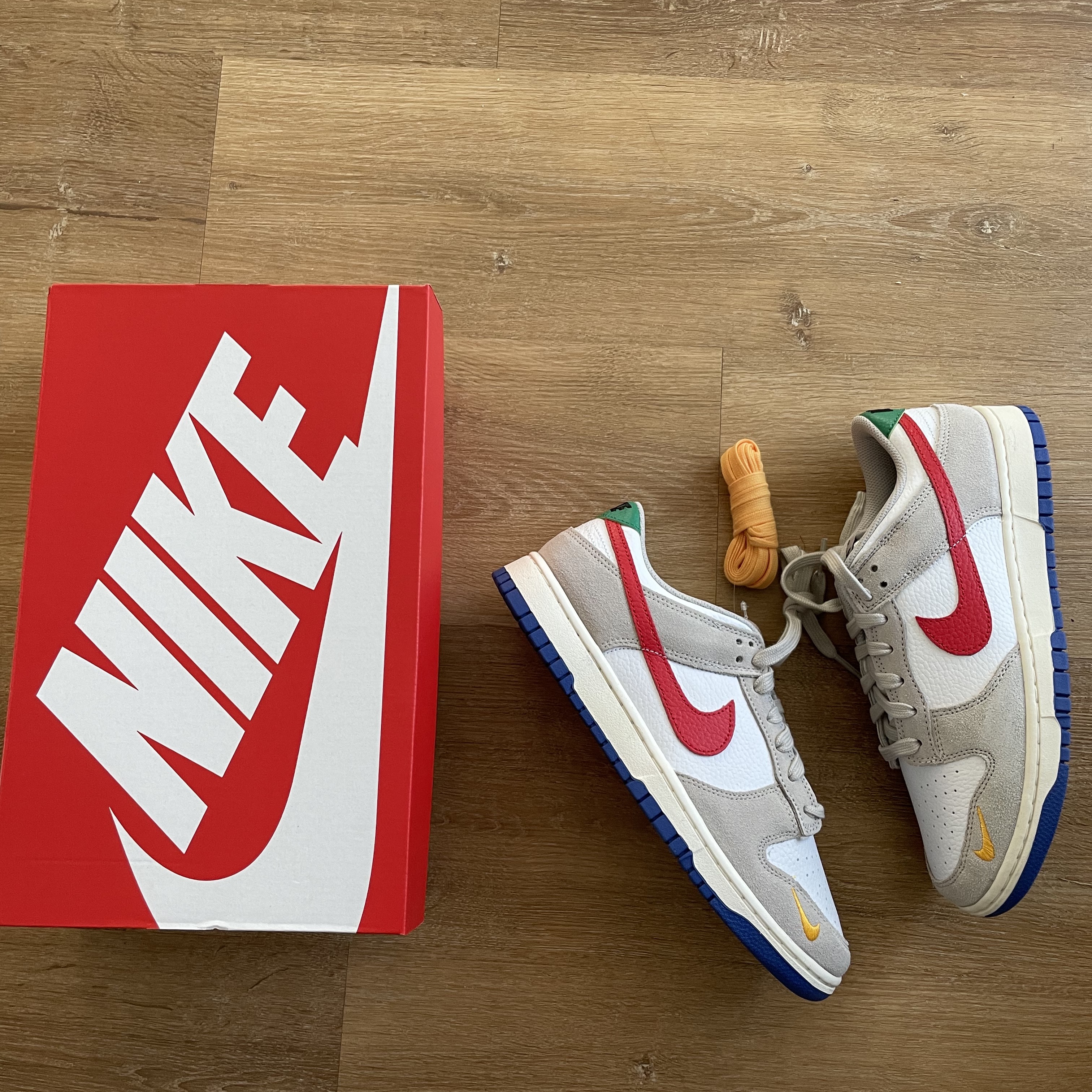 Nike Dunk Low Light Iron Ore 착용 스타일 - 2