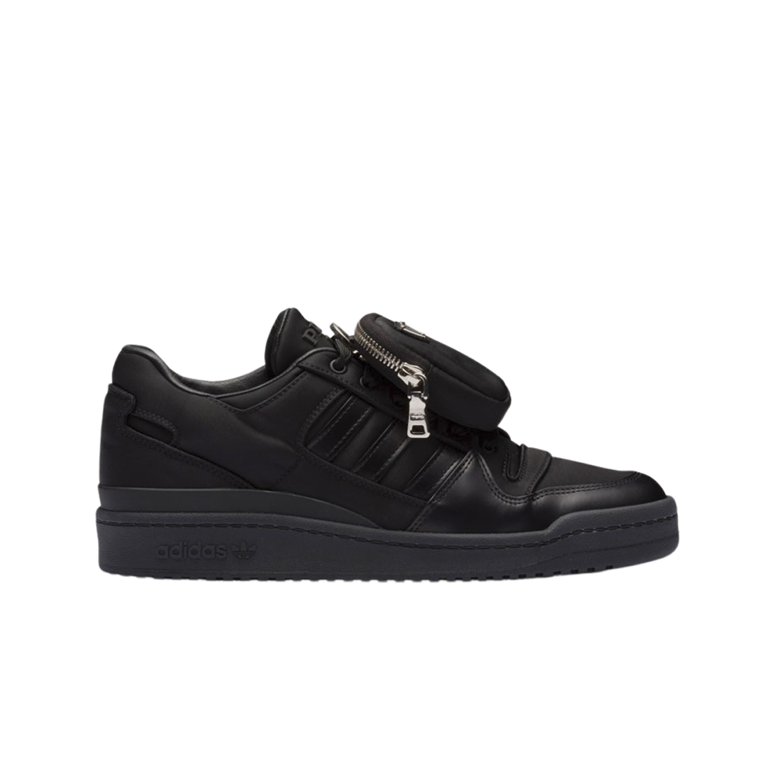 아디다스 x 프라다 리나일론 포럼 스니커즈 블랙(Adidas x Prada Re-Nylon Forum Sneakers Black) - 1