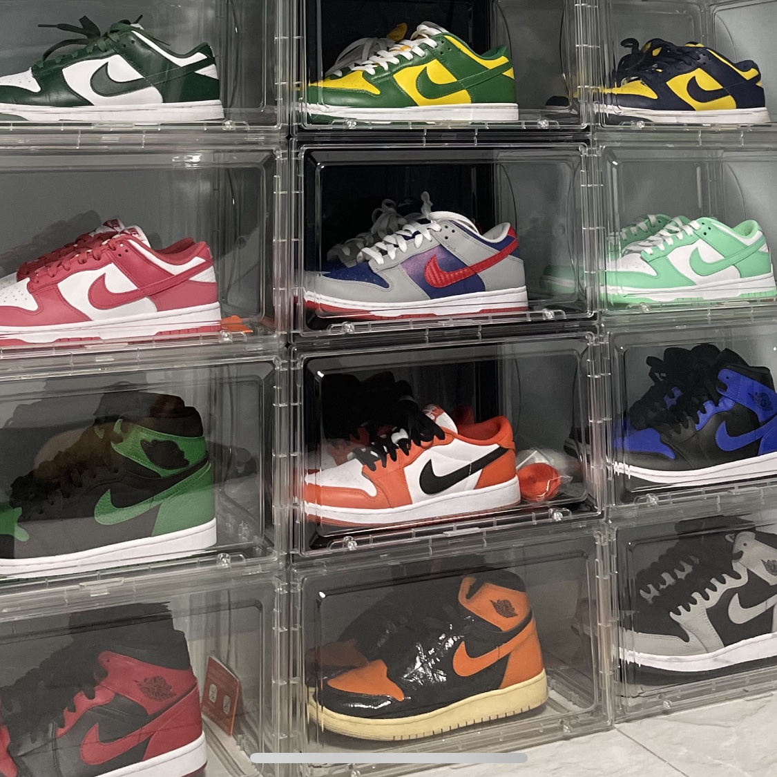 Nike Dunk Low Retro Black, (W) Nike Dunk Low Light Bone 착용 스타일 - 2