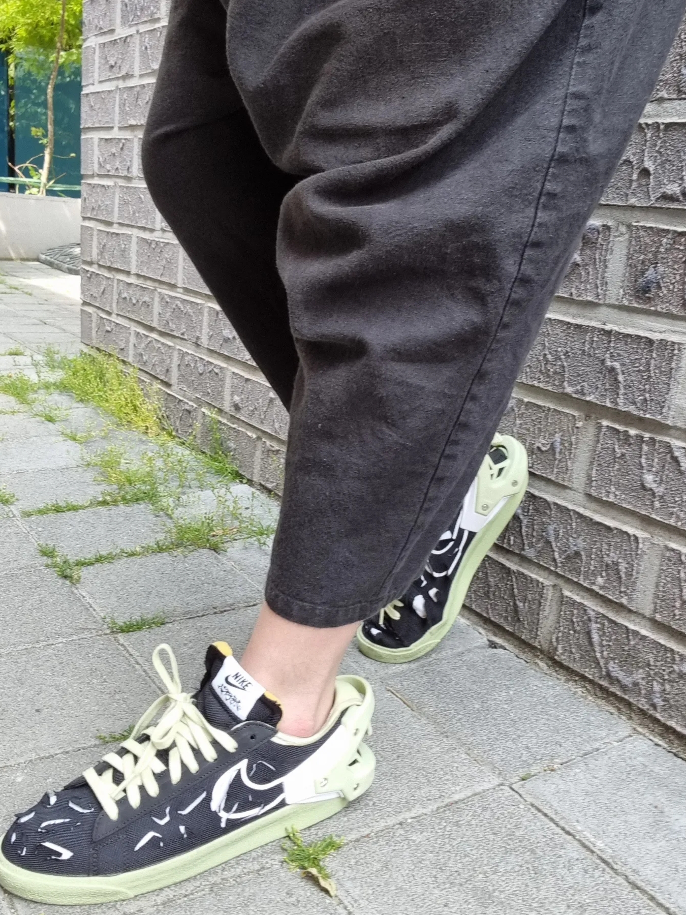 Nike x Acronym Blazer Low Black 착용 스타일 - 4