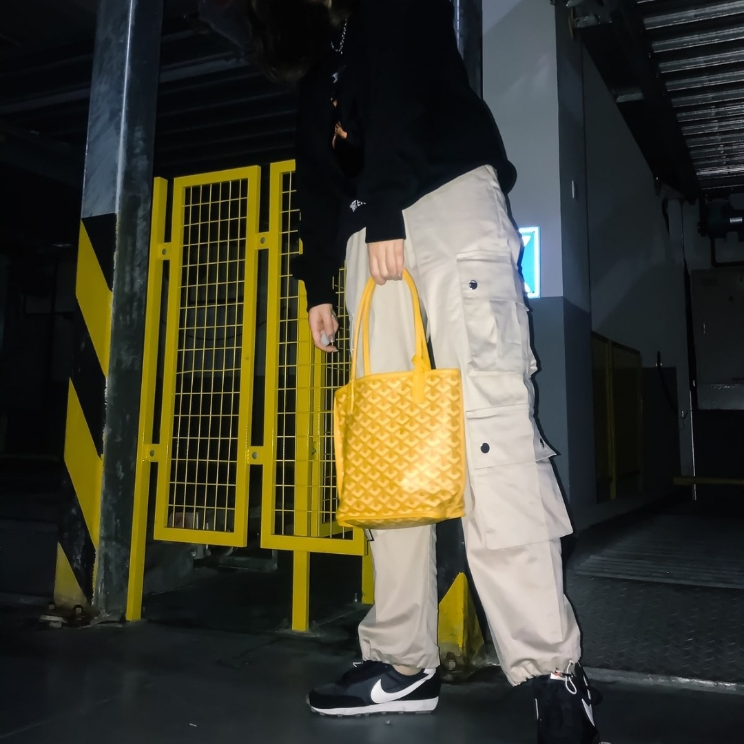 (W) Nike Daybreak Black White 착용 스타일 - 2