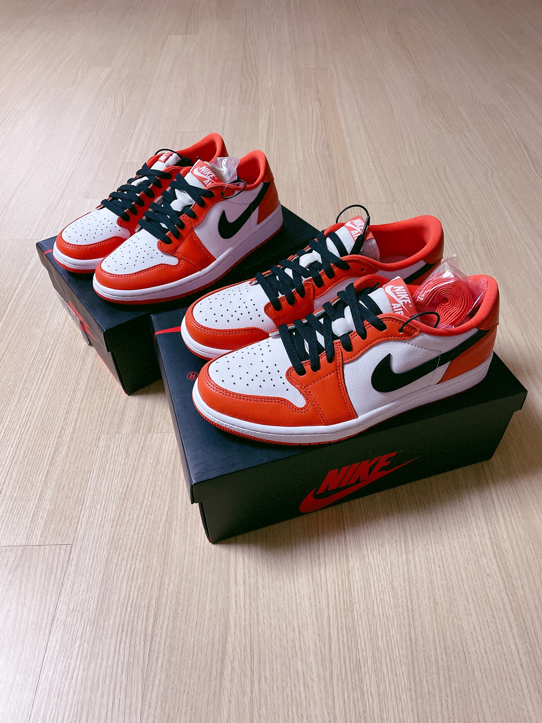 Jordan 1 Low OG Starfish, (W) Jordan 1 Low OG Starfish 착용 스타일 - 2