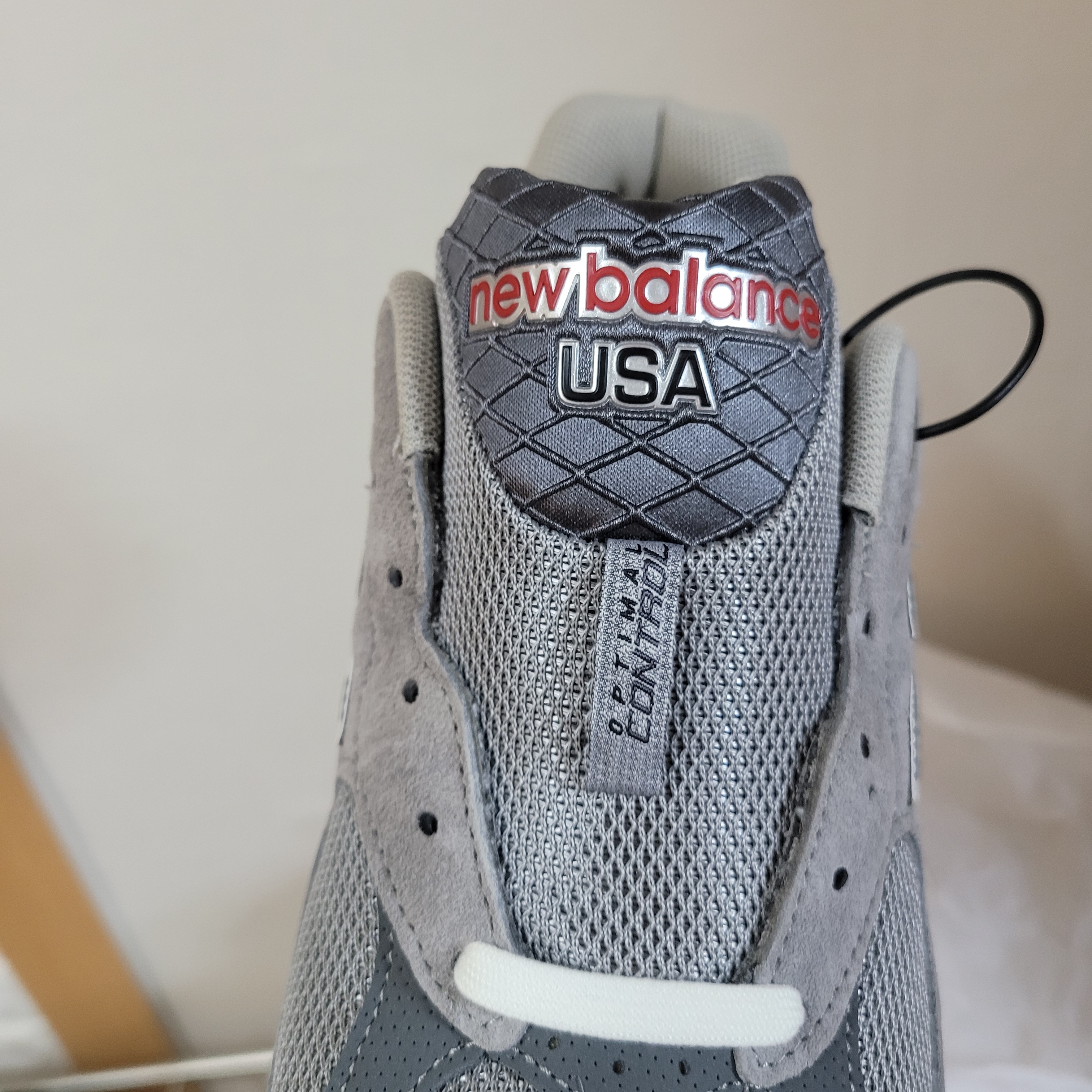 New Balance 990v3 Made in USA Grey - D Standard 착용 스타일 - 2