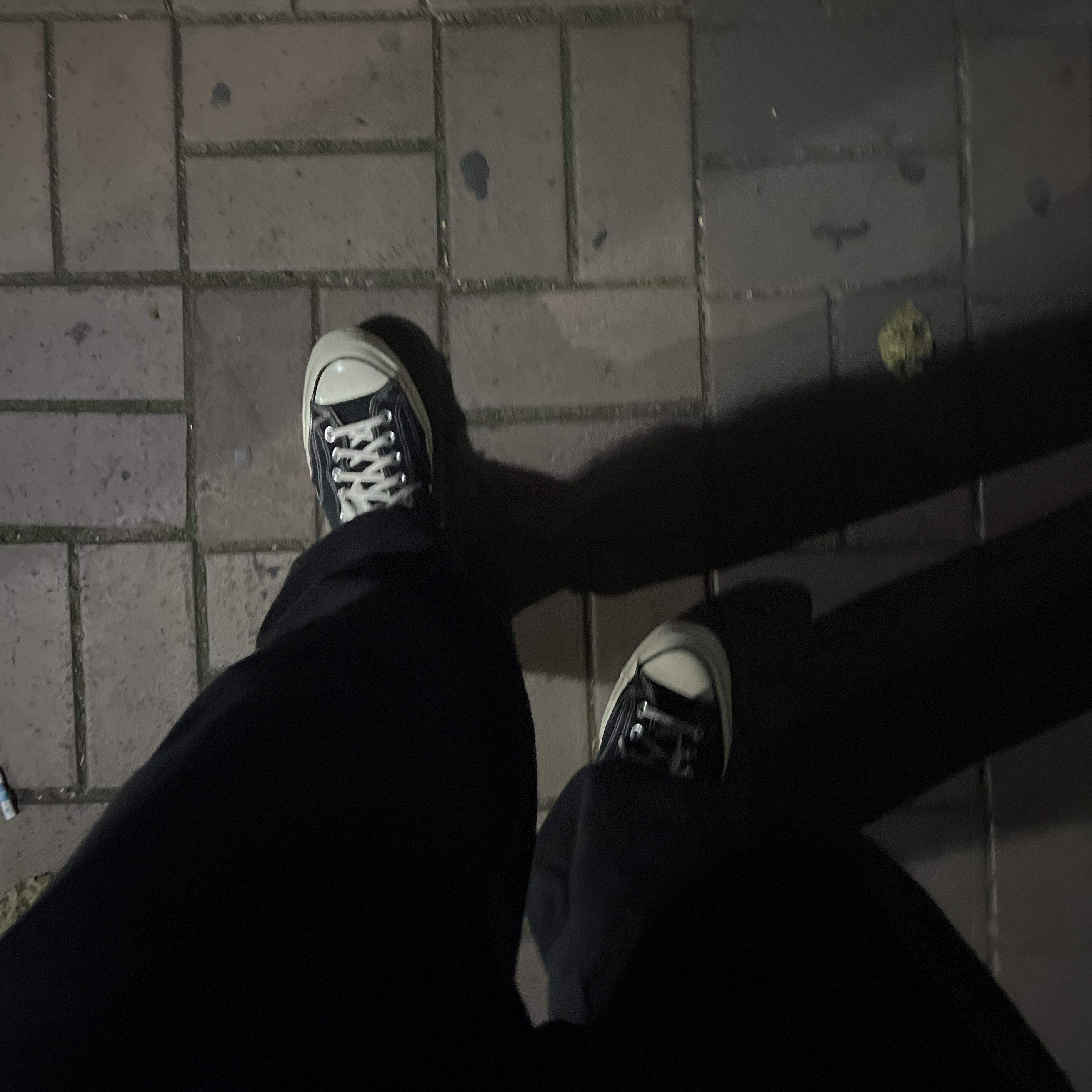 Converse Chuck 70 Ox Black - Standard 착용 스타일