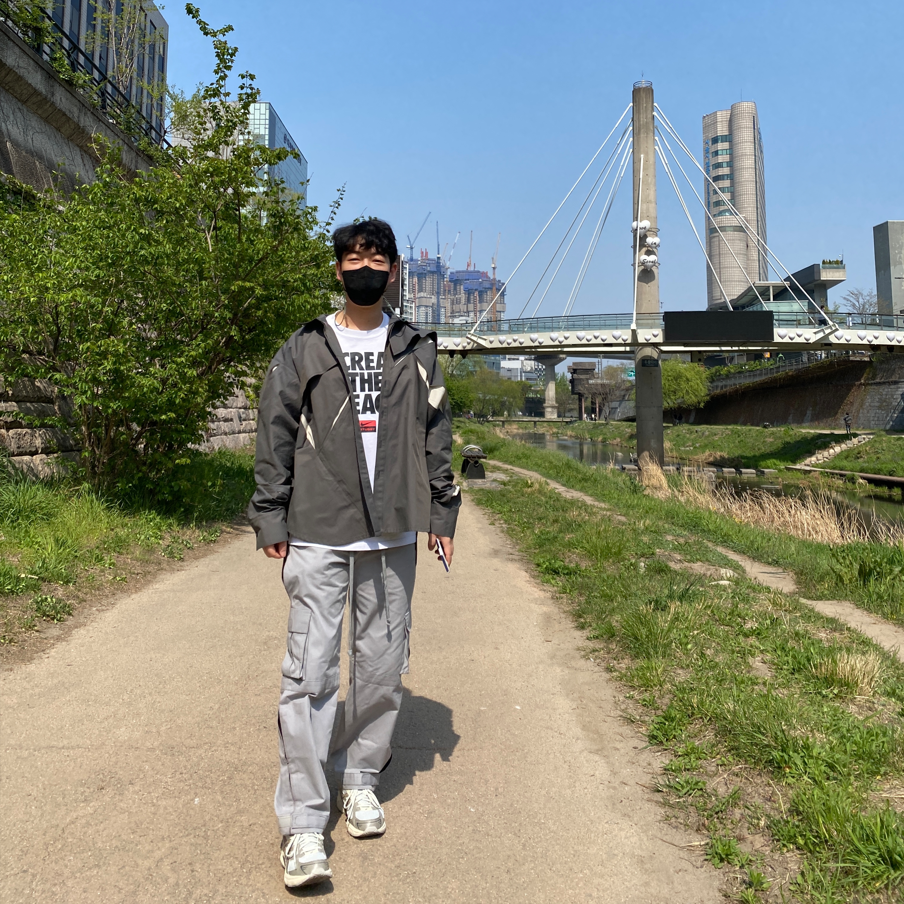 Asics x I4P Gel-1130 Glacier Grey Mink, Nike x Stussy Increase The Peace T-Shirt - US/EU 착용 스타일