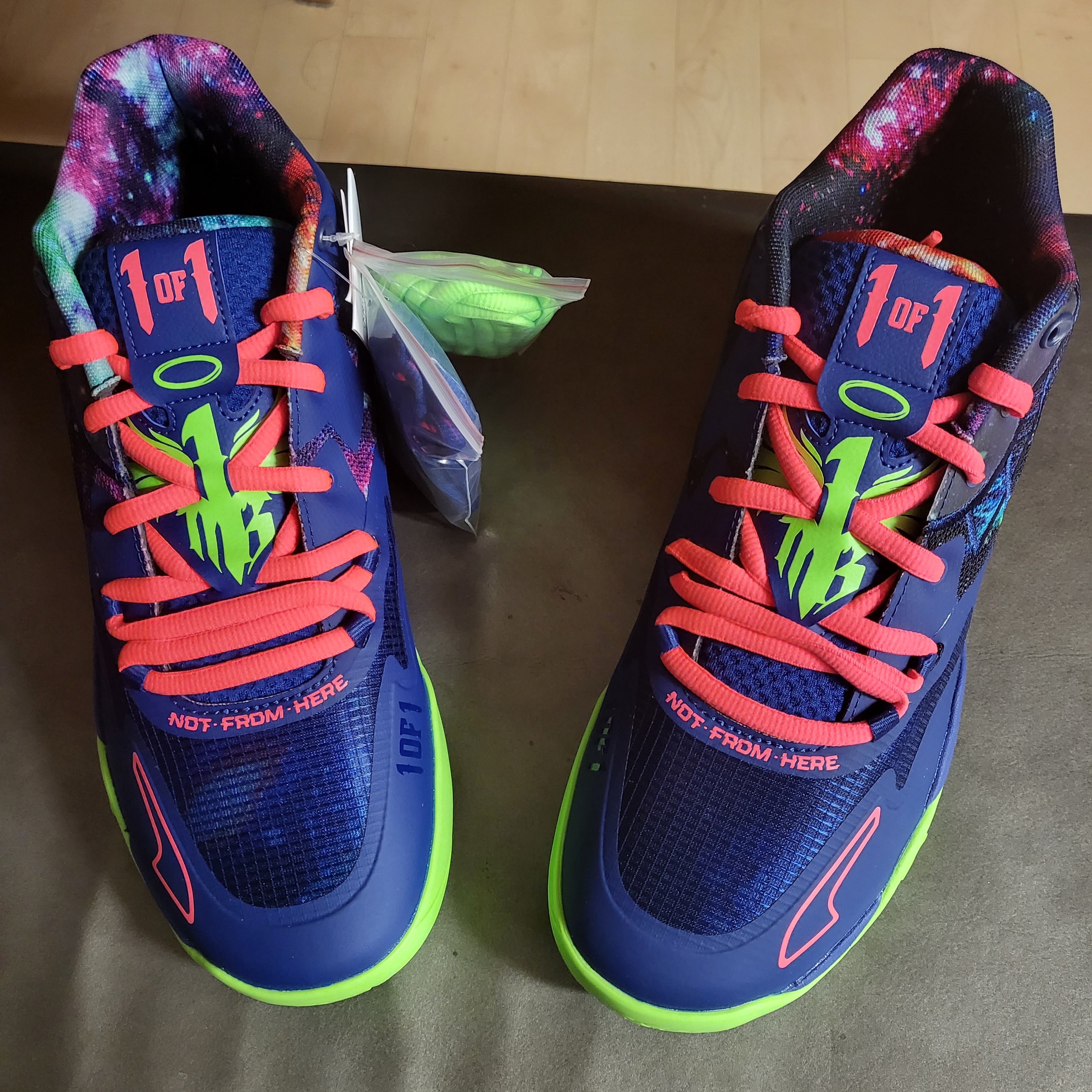 Puma MB.01 Lamelo Ball Galaxy 착용 스타일 - 2