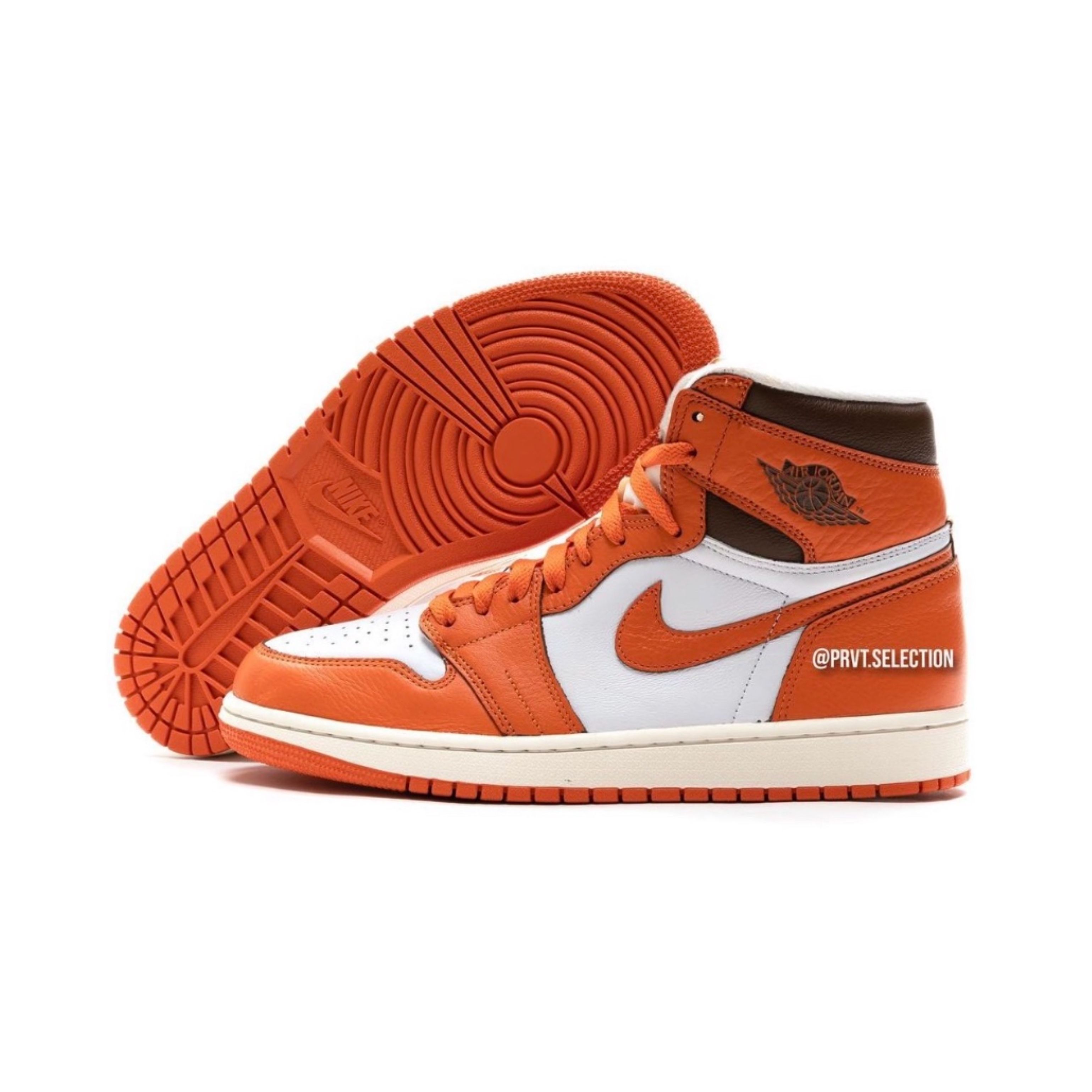 (W) Jordan 1 Retro High OG Starfish 착용 스타일 - 4