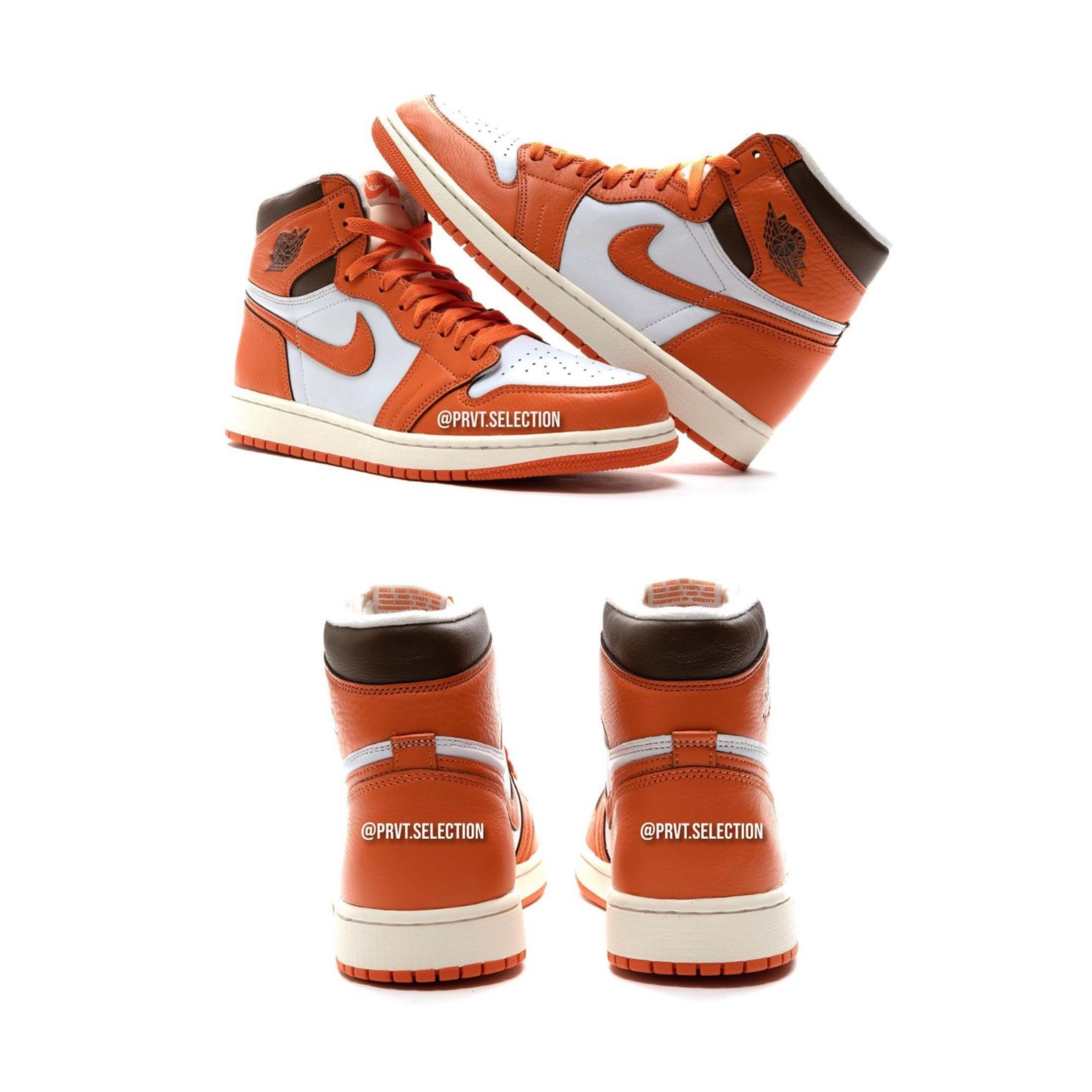 (W) Jordan 1 Retro High OG Starfish 착용 스타일 - 3