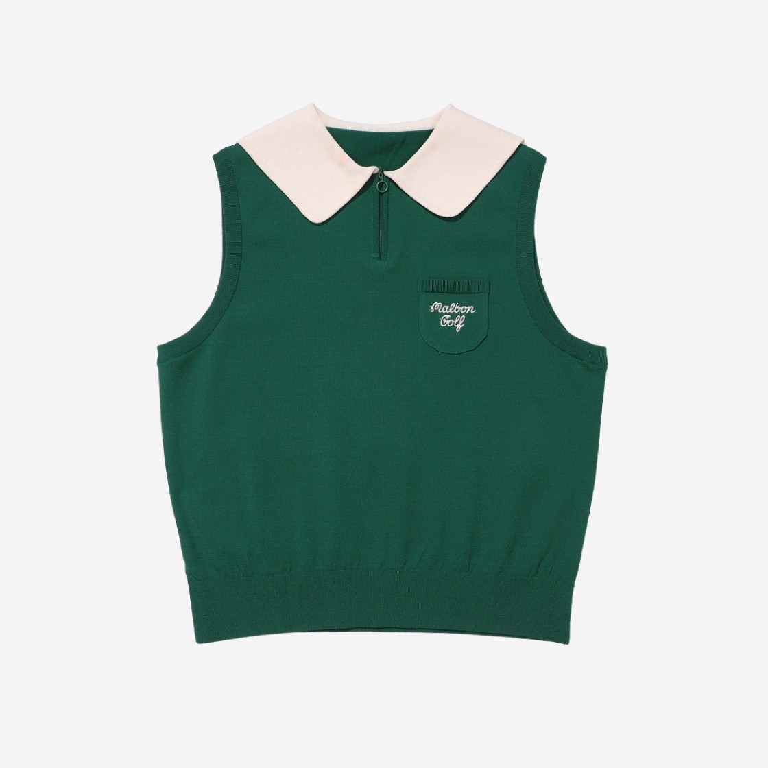 (W) Malbon Golf Sailer Bucket Sleeveless Green 상세 이미지 1