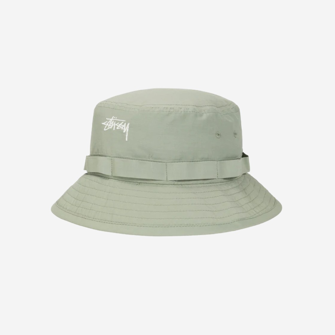 Stussy Nyco Ripstop Boonie Hat Sage 상세 이미지 1