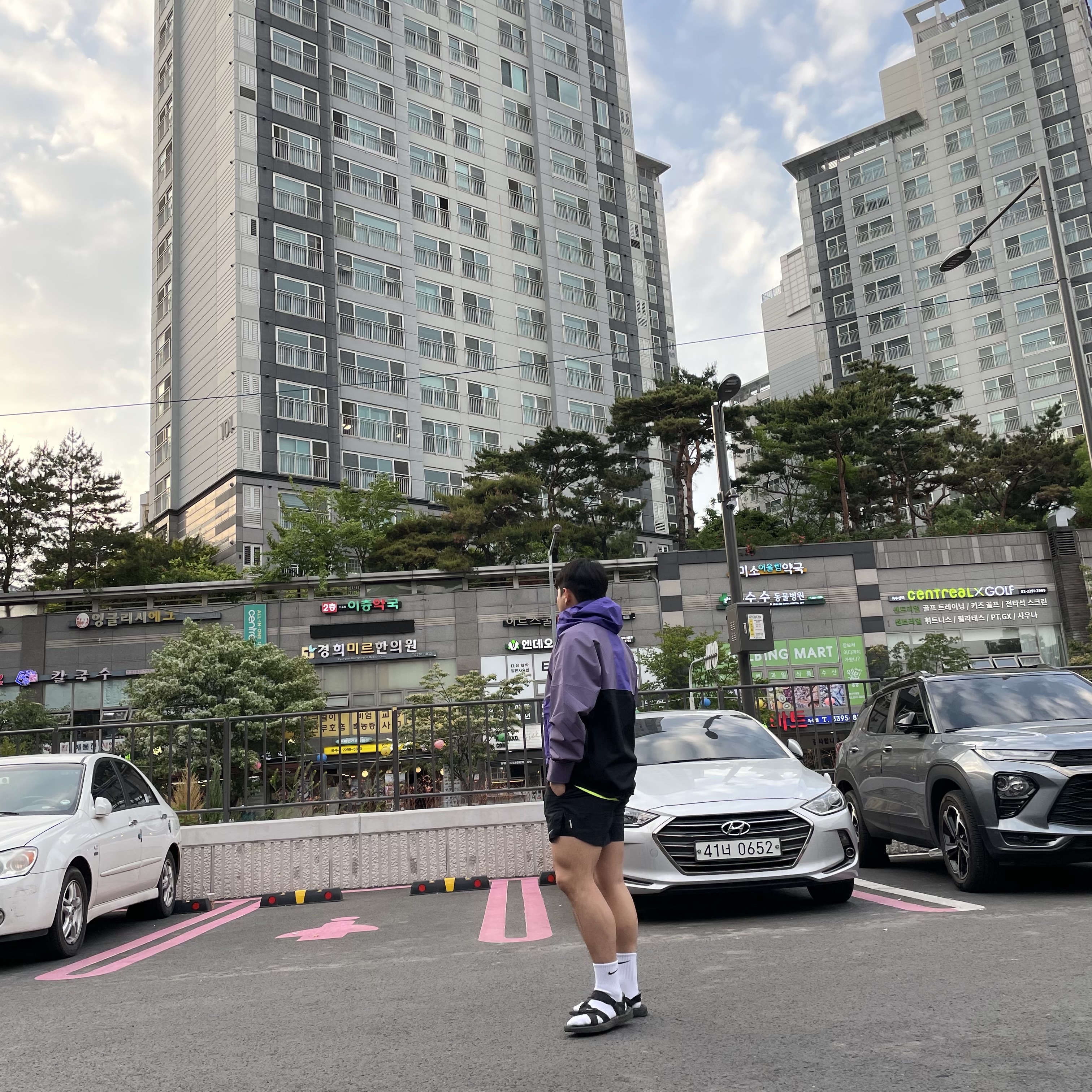 Nike ACG Storm-Fit ADV Cascade Rain Jacket Dark Iris - Asia 착용 스타일