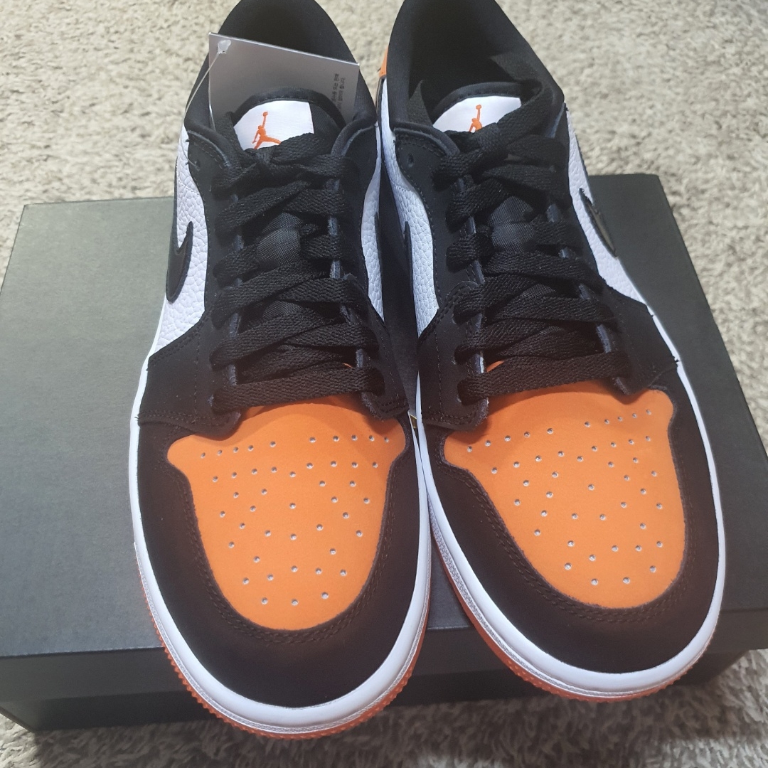 Jordan 1 Low Golf Starfish 착용 스타일 - 2