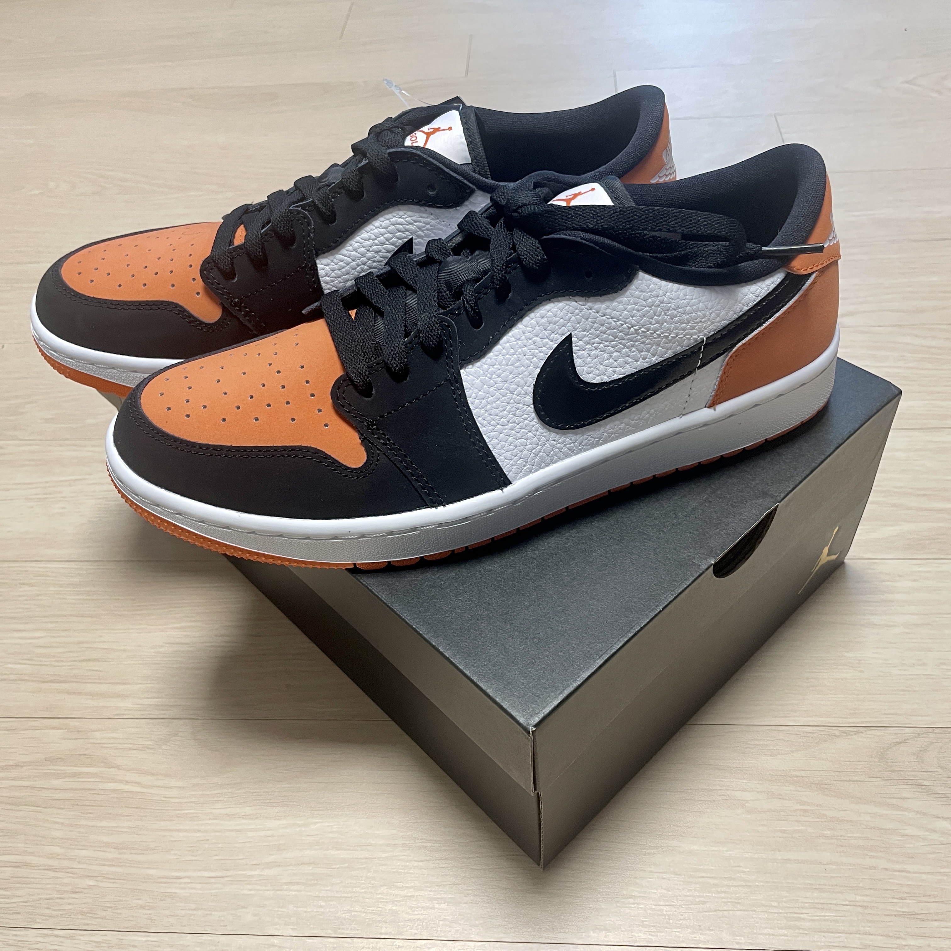 Jordan 1 Low Golf Starfish 착용 스타일