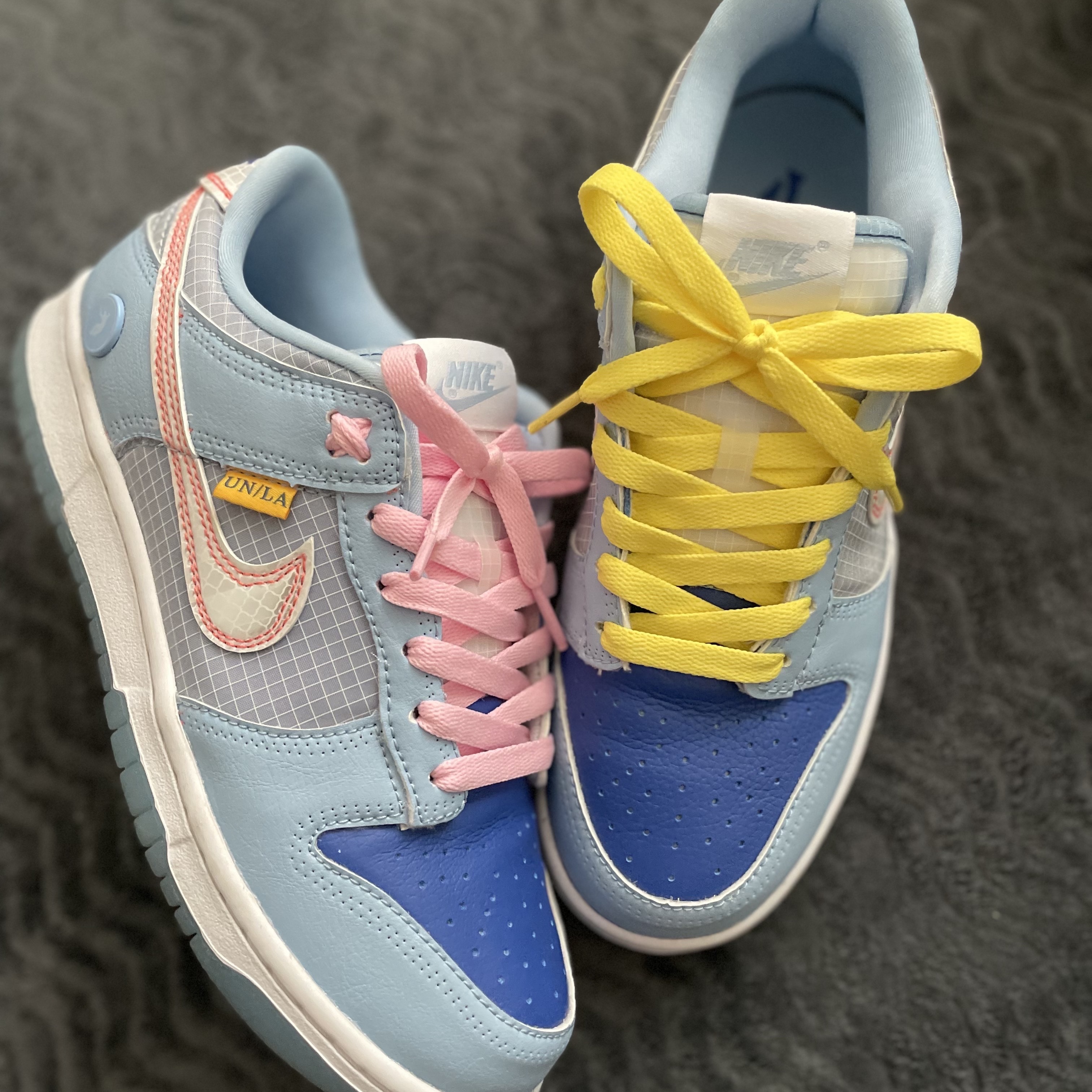 Nike x Union Dunk Low Passport Pack Argon 착용 스타일 - 2