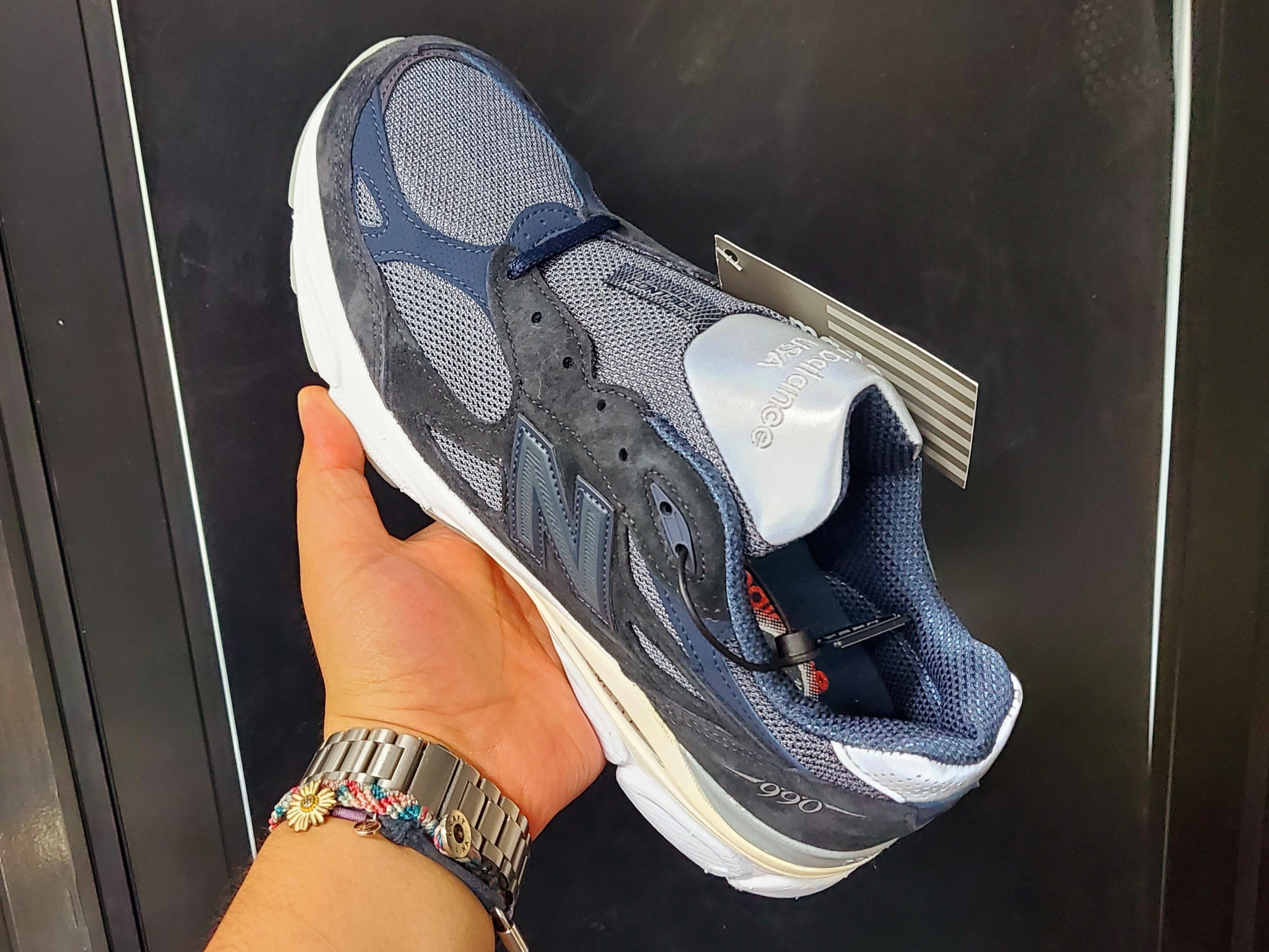 New Balance x Kith 990v3 Genesis 착용 스타일 - 3