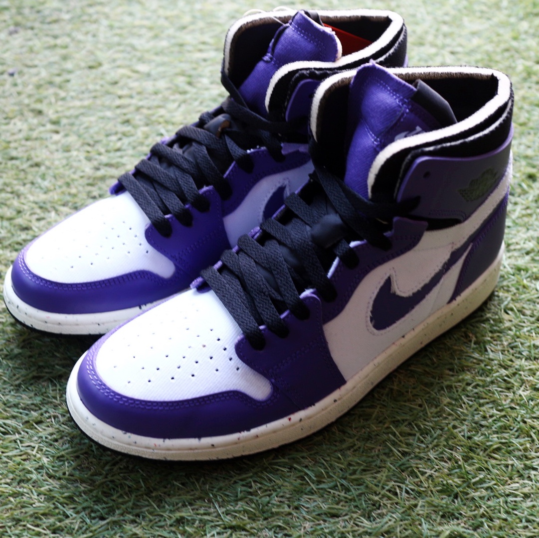 Jordan 1 Zoom Air CMFT Dark Iris 착용 스타일 - 5