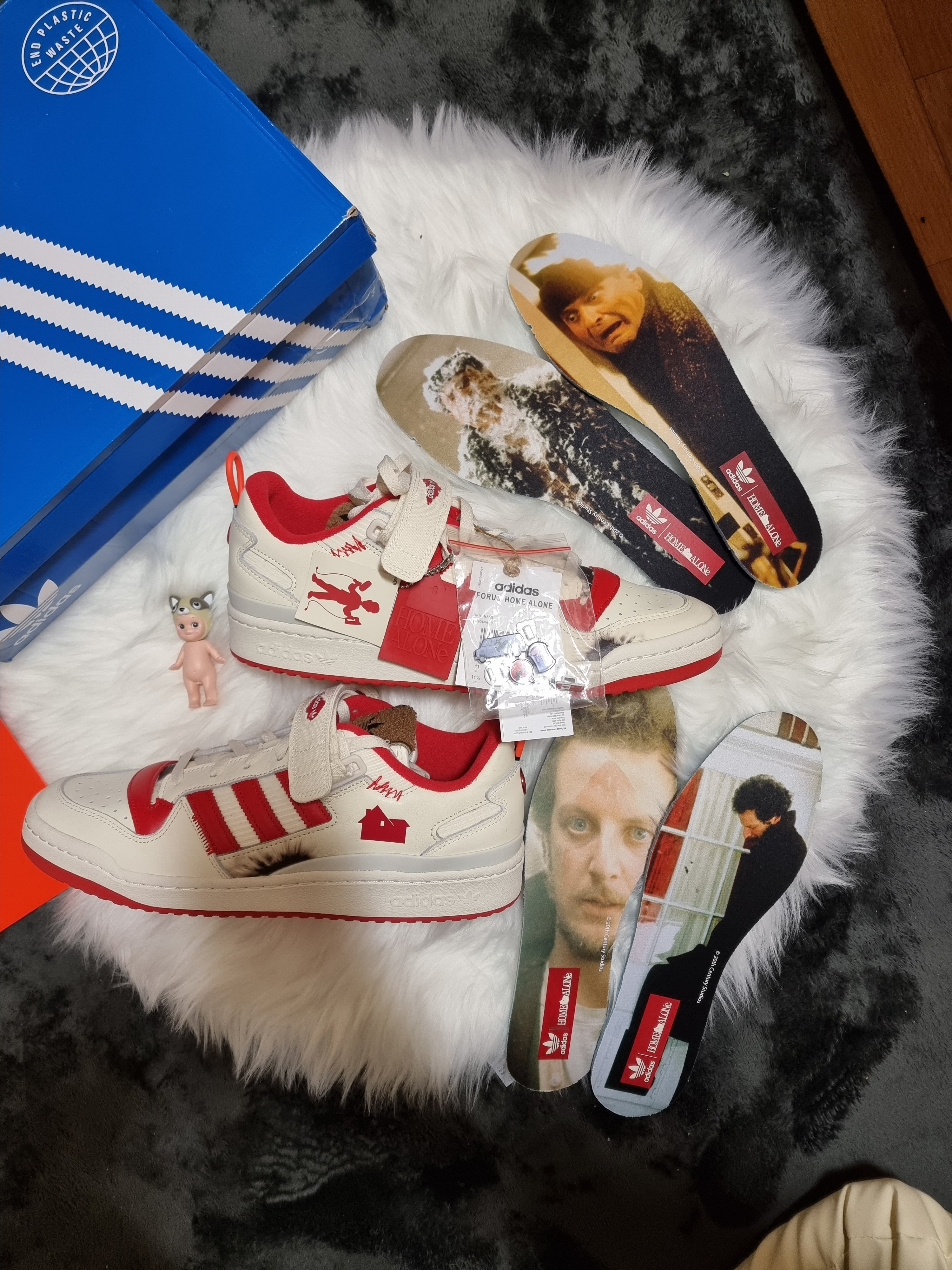 Adidas Forum Low Home Alone 착용 스타일 - 2