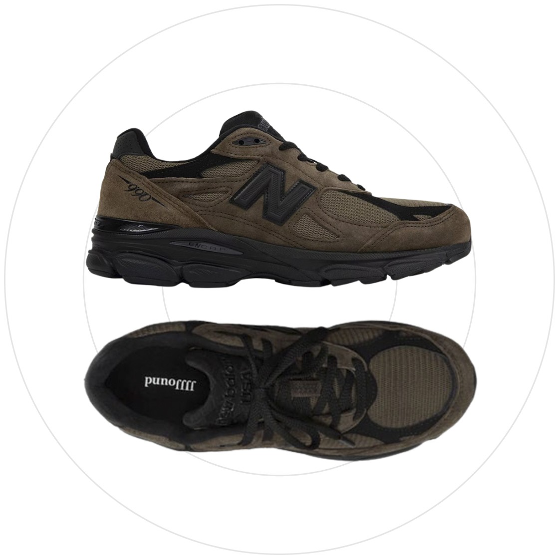 New Balance x JJJJound 990v3 Brown Black