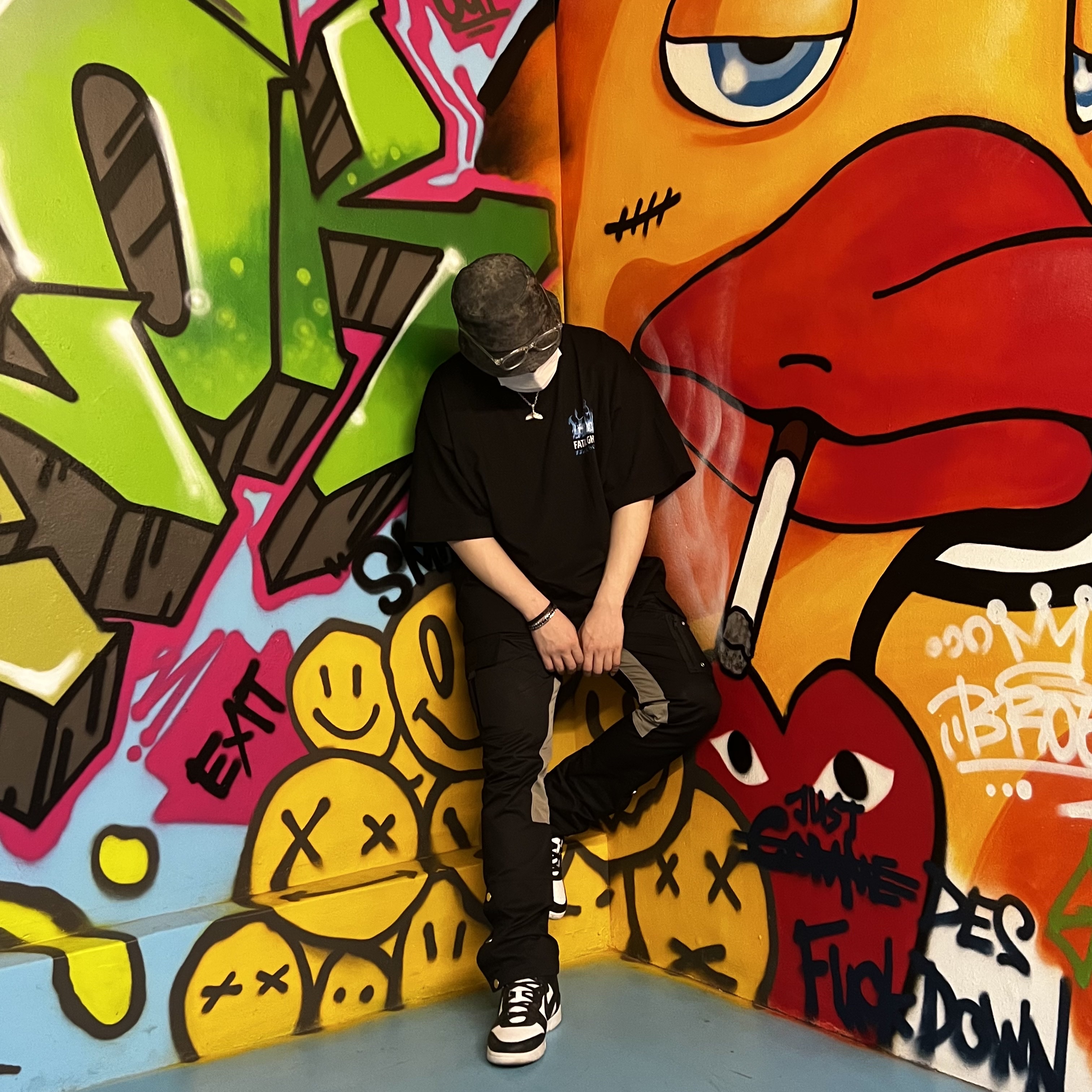 Nike x Ambush Dunk High Black 착용 스타일 - 5
