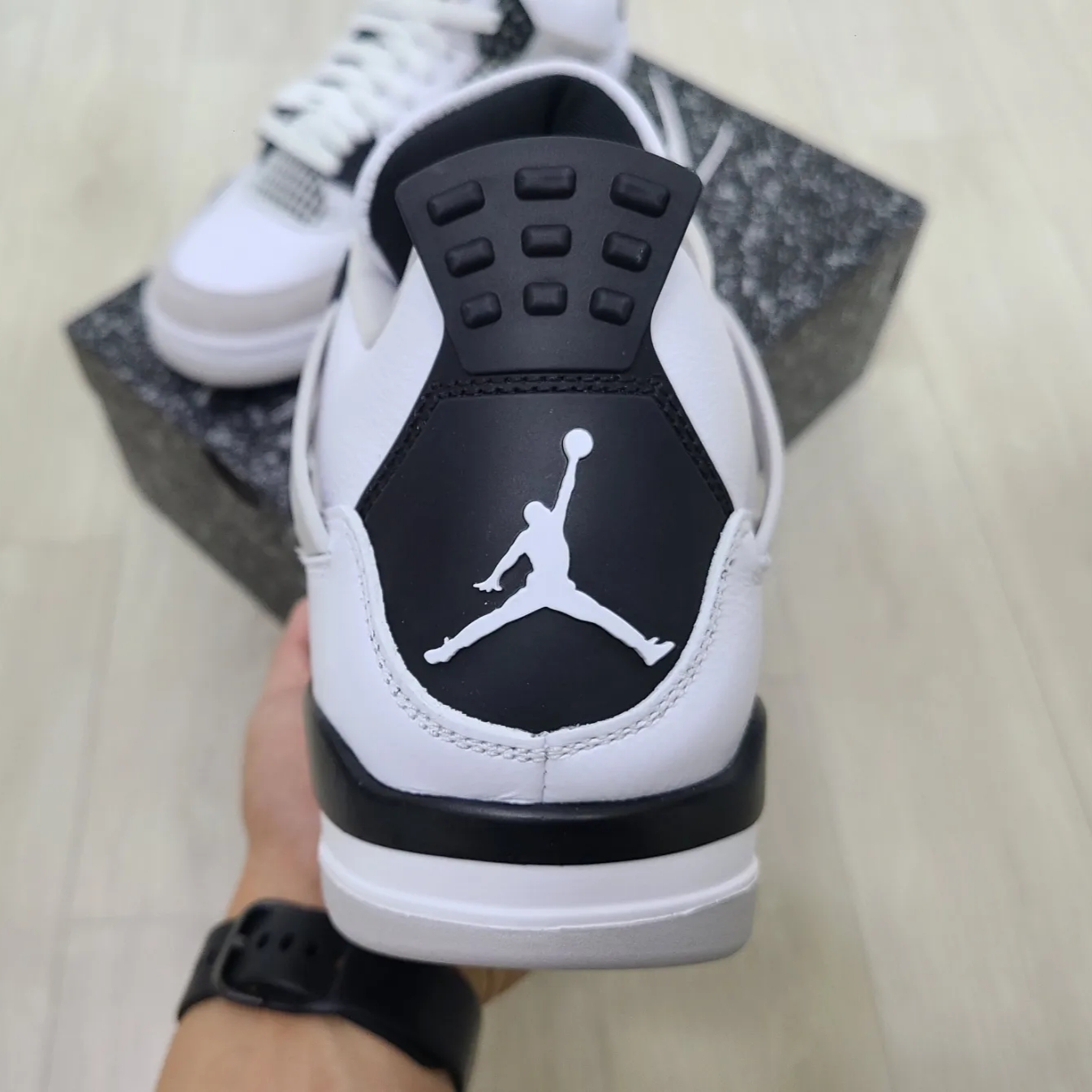 Jordan 4 Retro White and Black, (PS) Jordan 4 Retro White and Black 착용 스타일 - 3