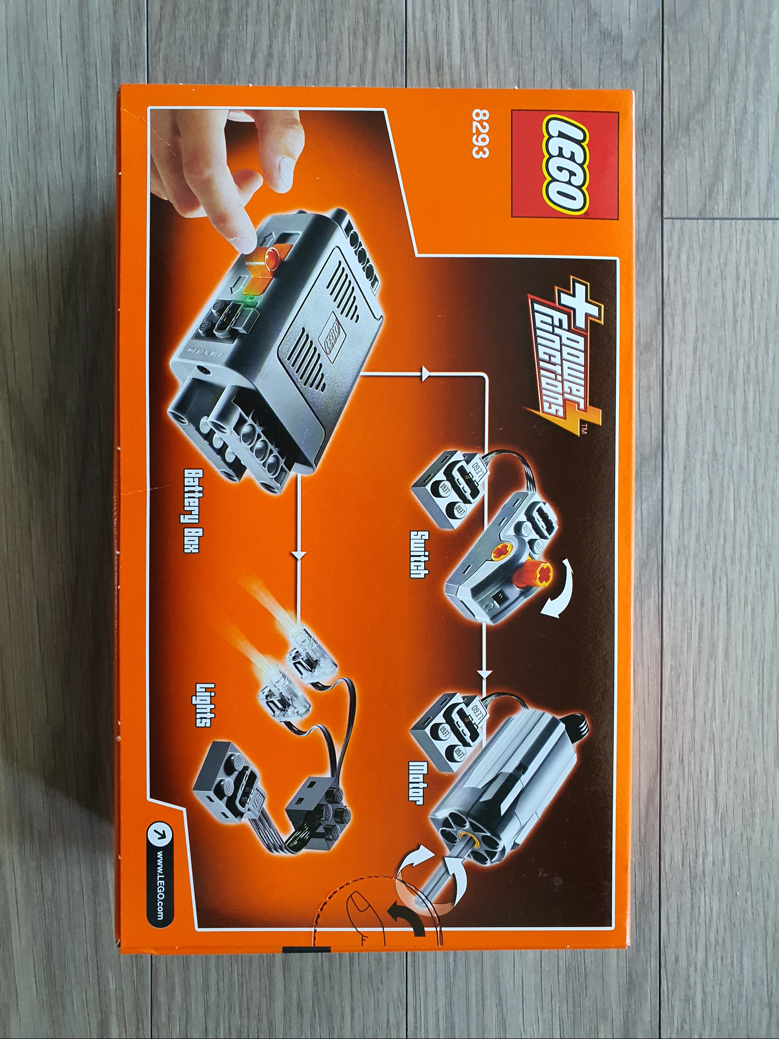 Lego Power Functions Motor Set 착용 스타일 - 2