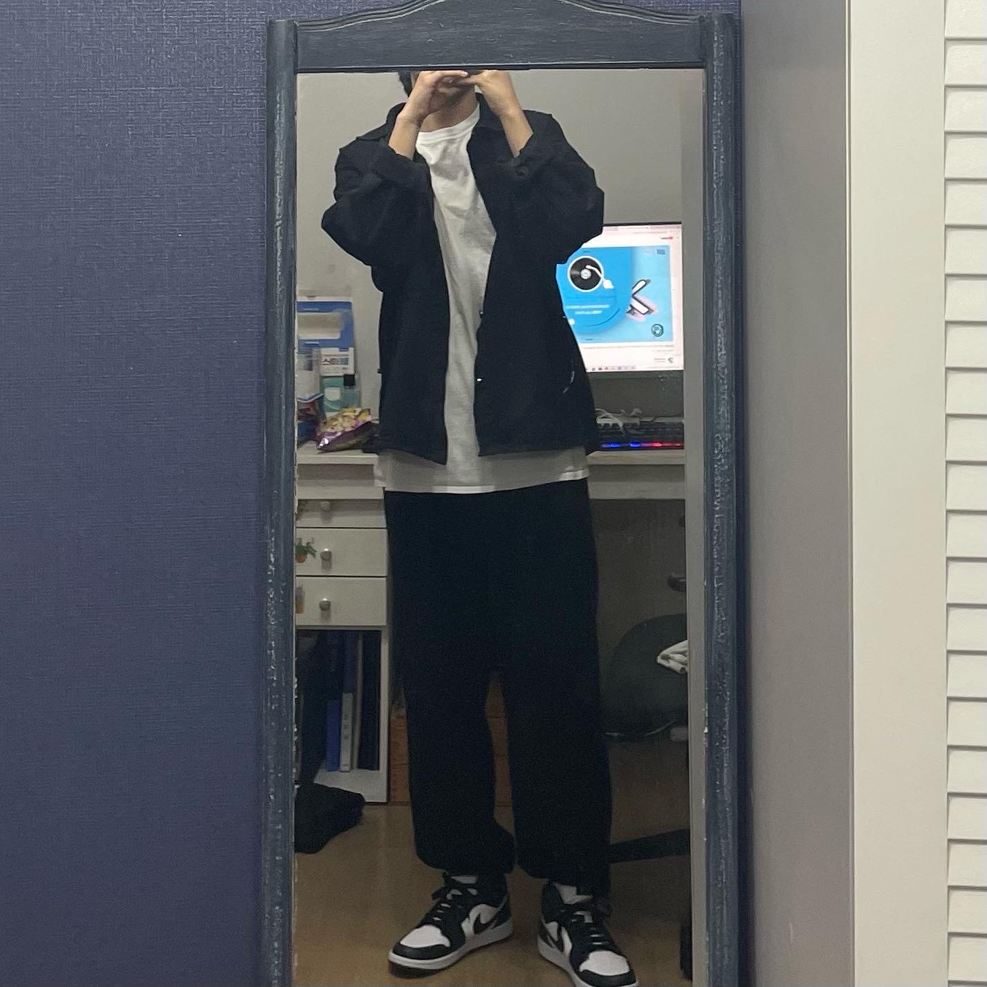 Jordan 1 Mid Dark Teal 착용 스타일 - 4