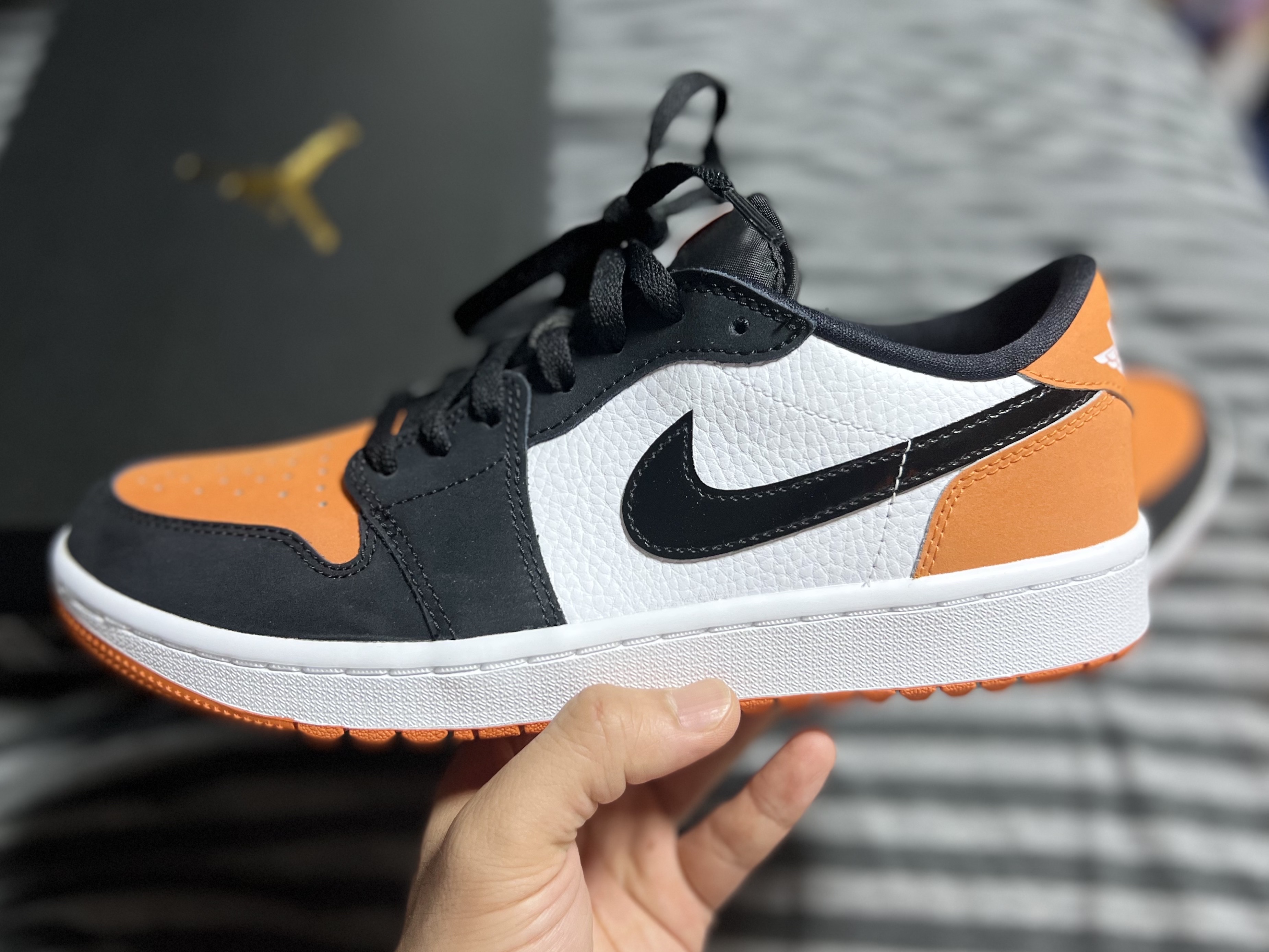Jordan 1 Low Golf Starfish 착용 스타일 - 1