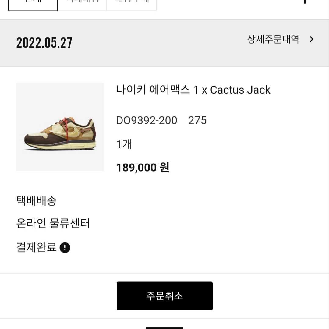 Nike x Travis Scott Air Max 1 Cact.us Brown 착용 스타일