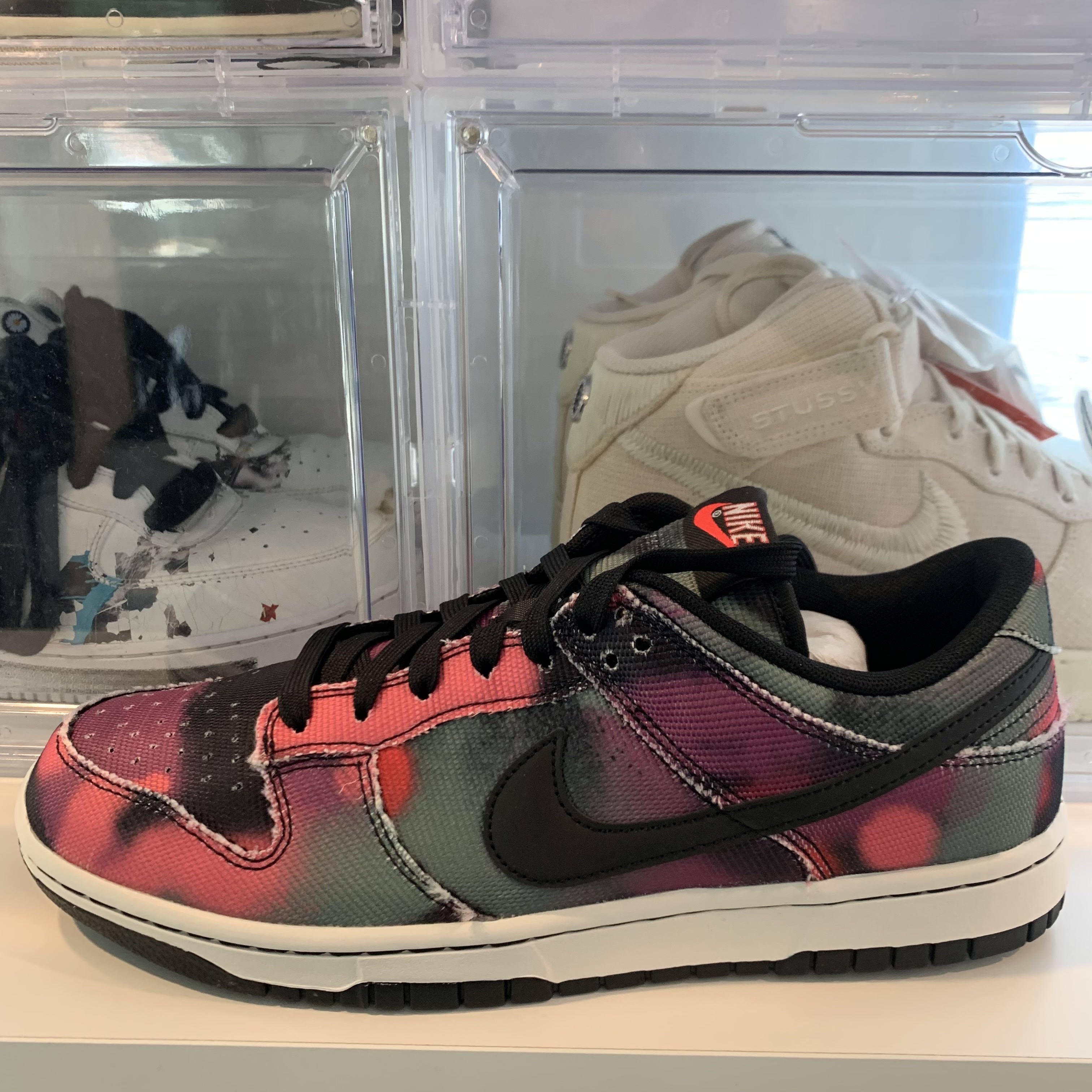 Nike Dunk Low Retro PRM Graffiti 착용 스타일 - 3