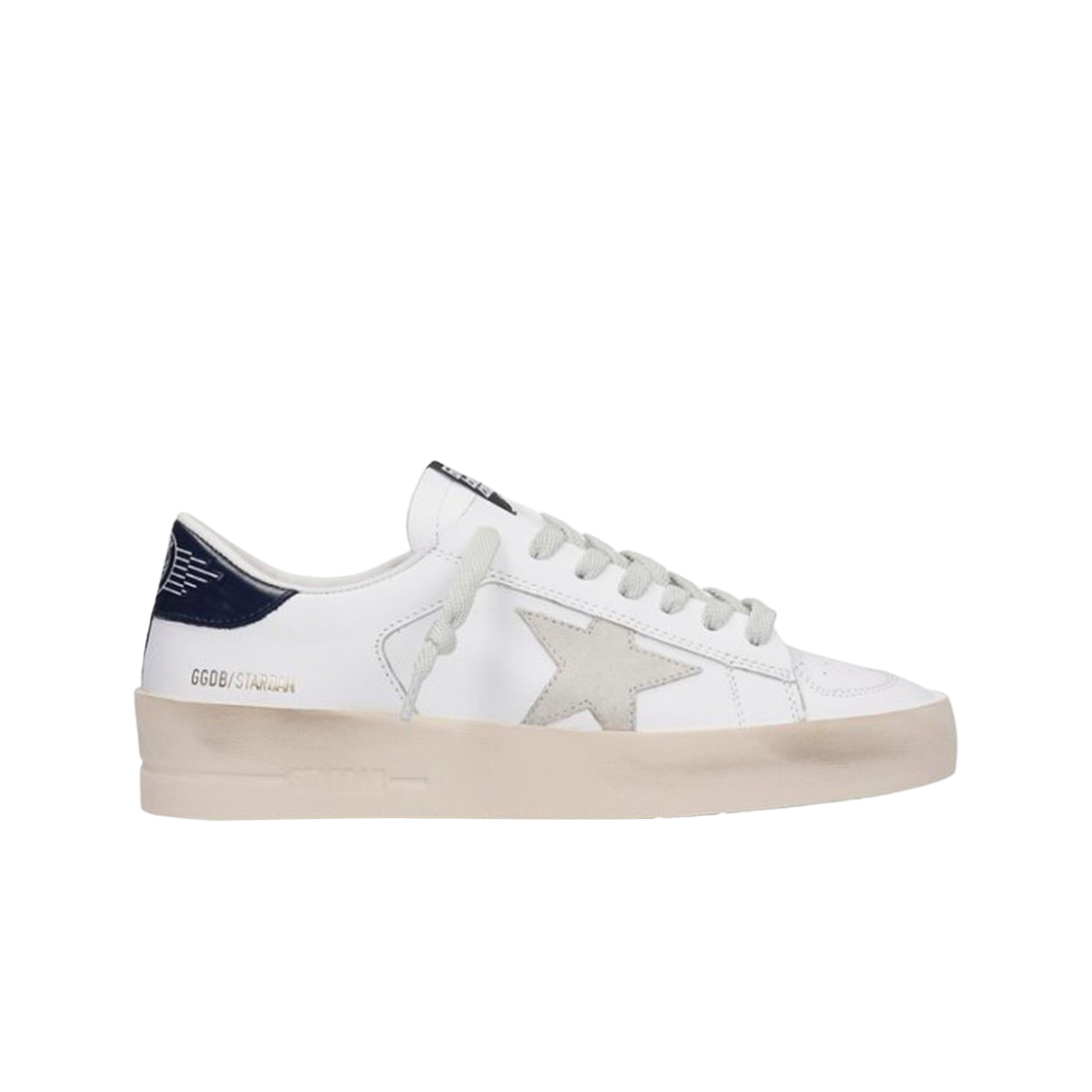 (W) 골든구스 스타단 화이트 블랙탭 스니커즈((W) Golden Goose Stardan White Black Heel Tab Sneakers) - 1
