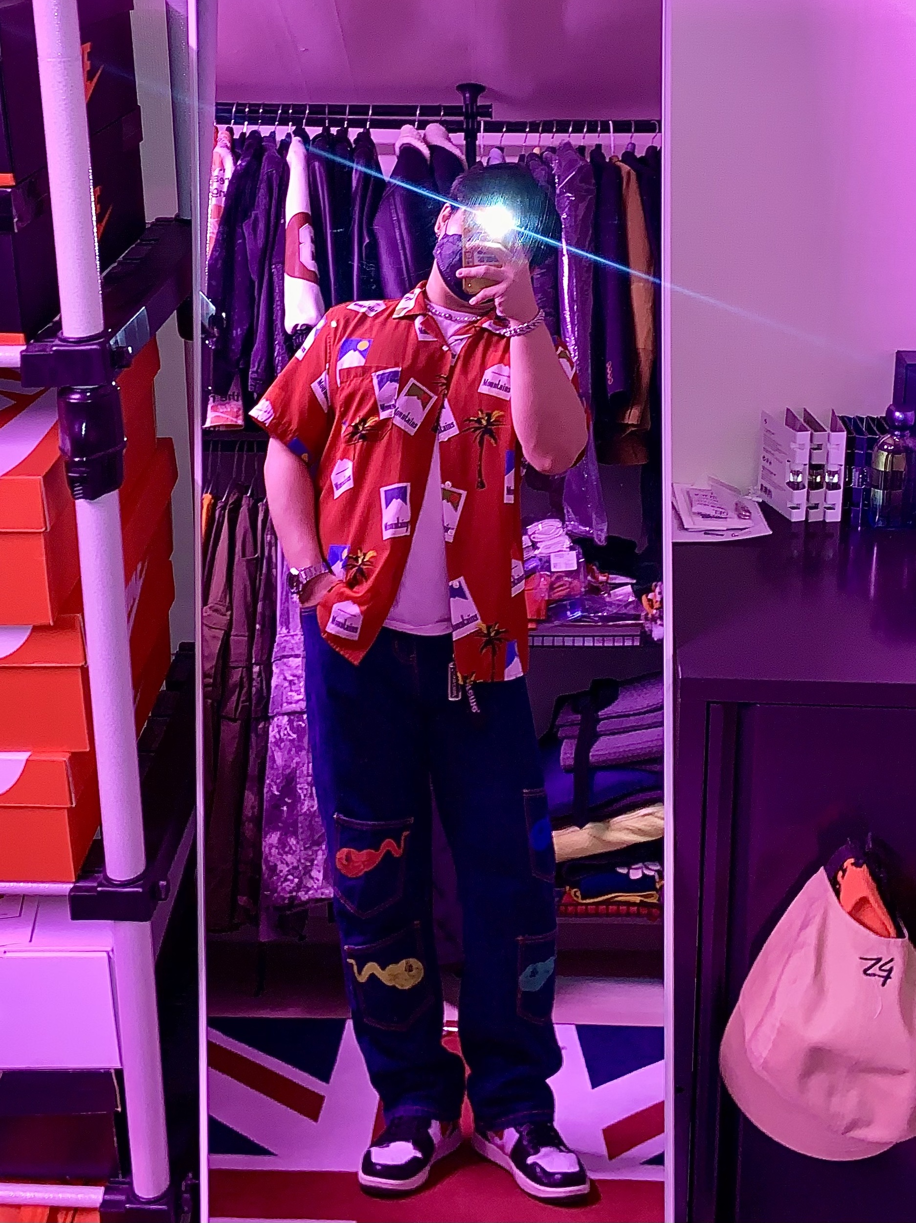 Jordan 1 Retro High OG Gym Red 착용 스타일