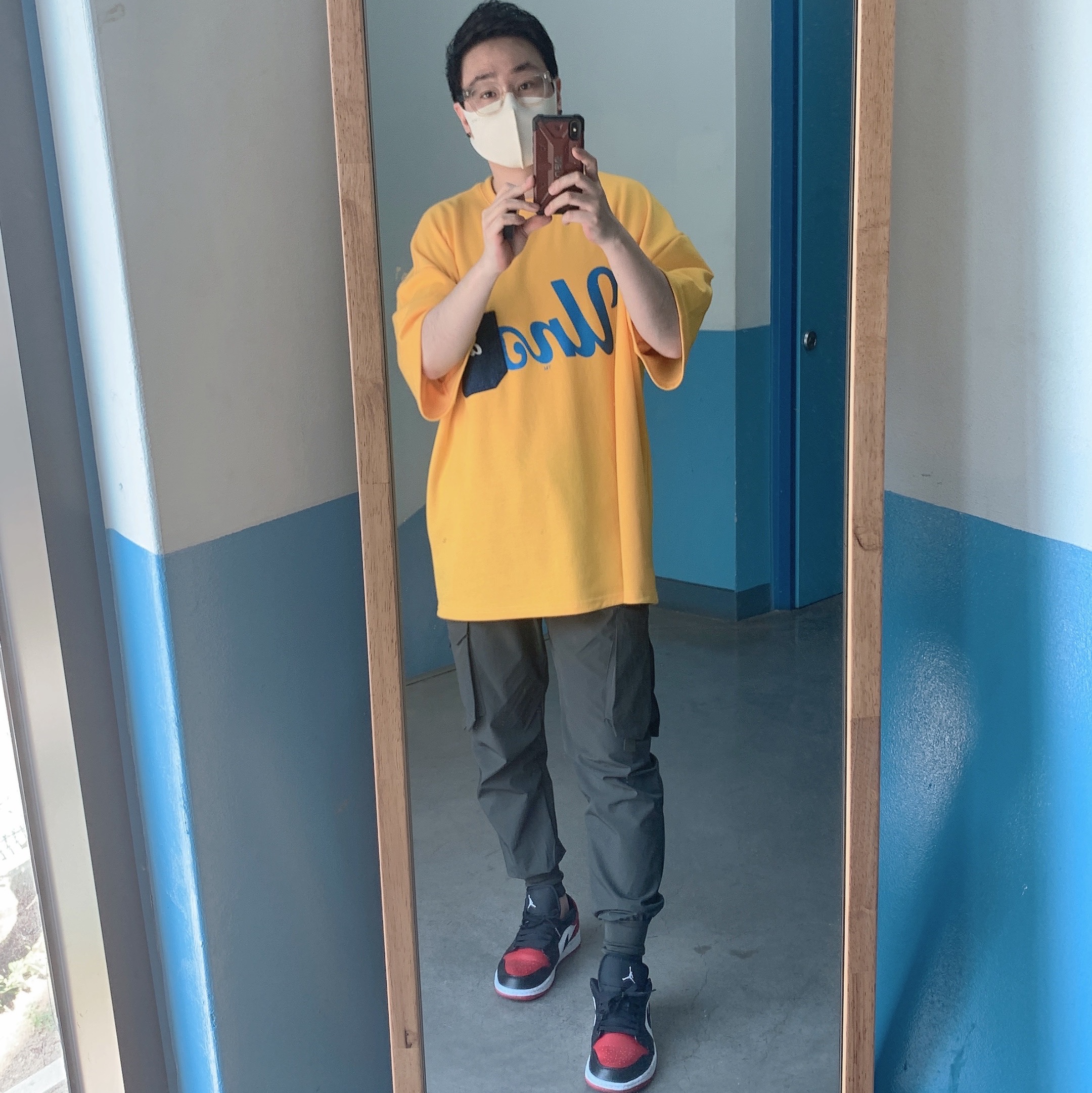 Jordan 1 Low Bred Toe 착용 스타일