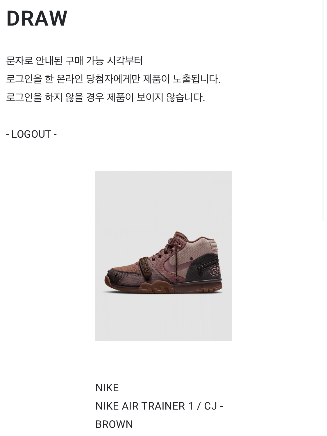 Nike x Travis Scott Air Trainer 1 Archaeo Brown and Rust Pink 착용 스타일