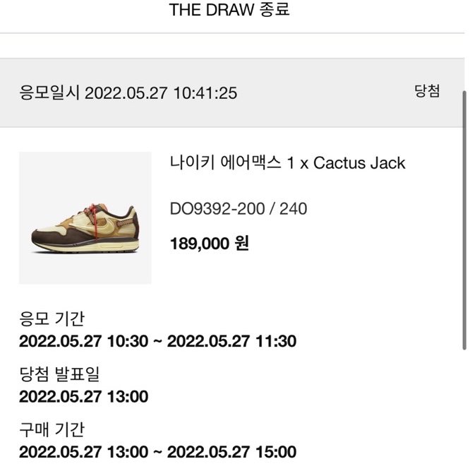 Nike x Travis Scott Air Max 1 Cact.us Brown 착용 스타일