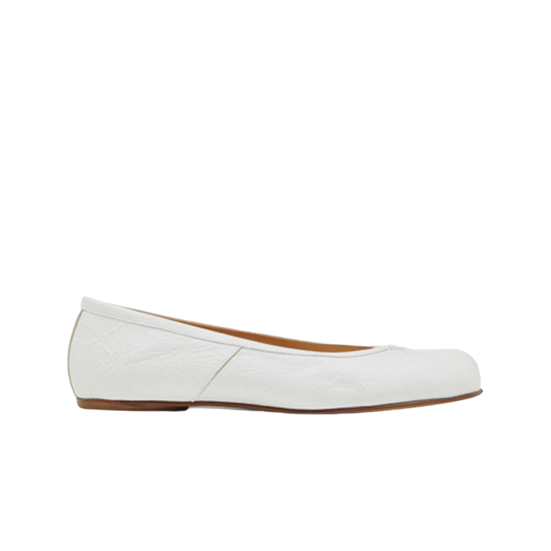 (W) 메종 마르지엘라 타비 발레리나 슈즈 화이트((W) Maison Margiela Tabi Ballerina Shoes White)