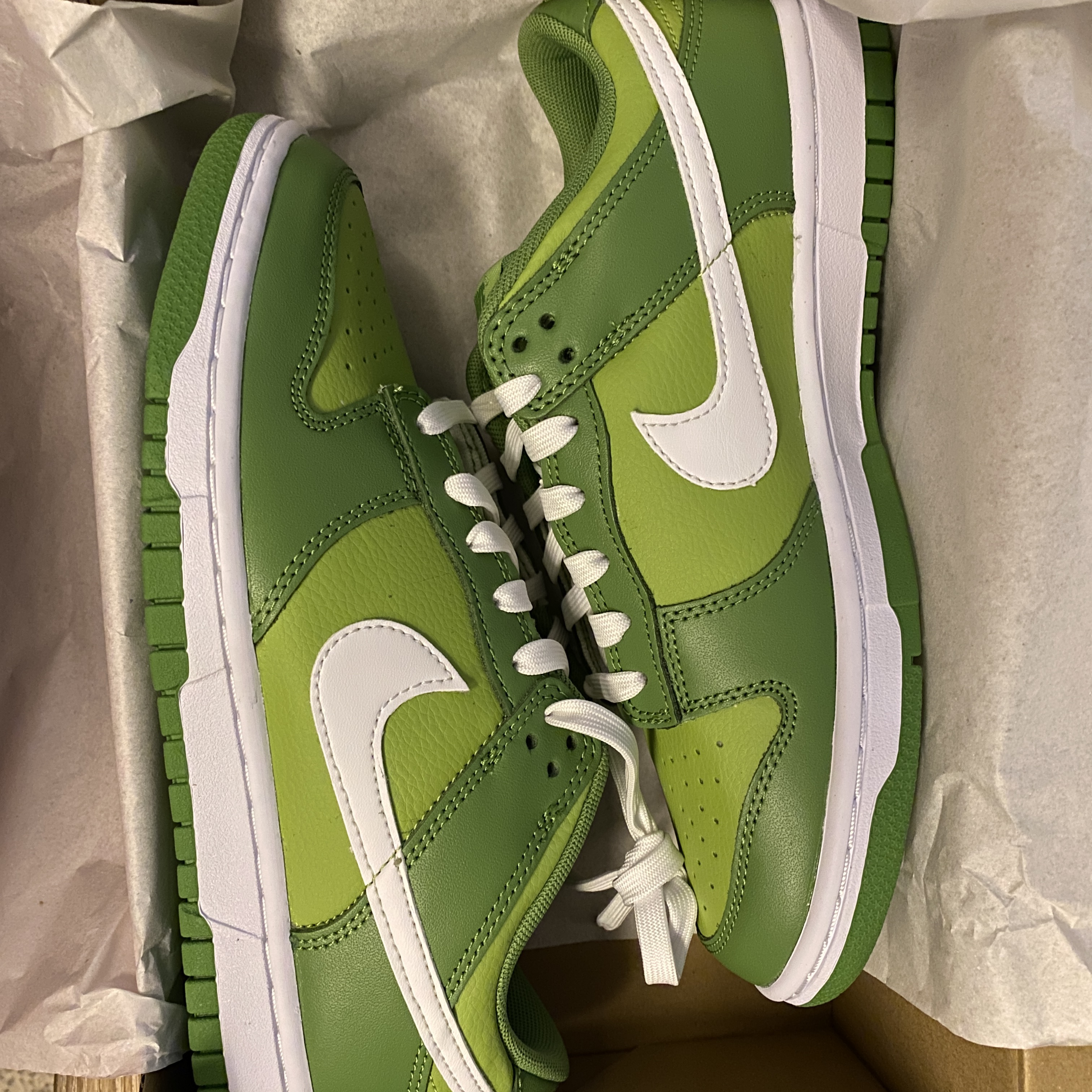 Nike Dunk Low Retro Vivid Green 착용 스타일