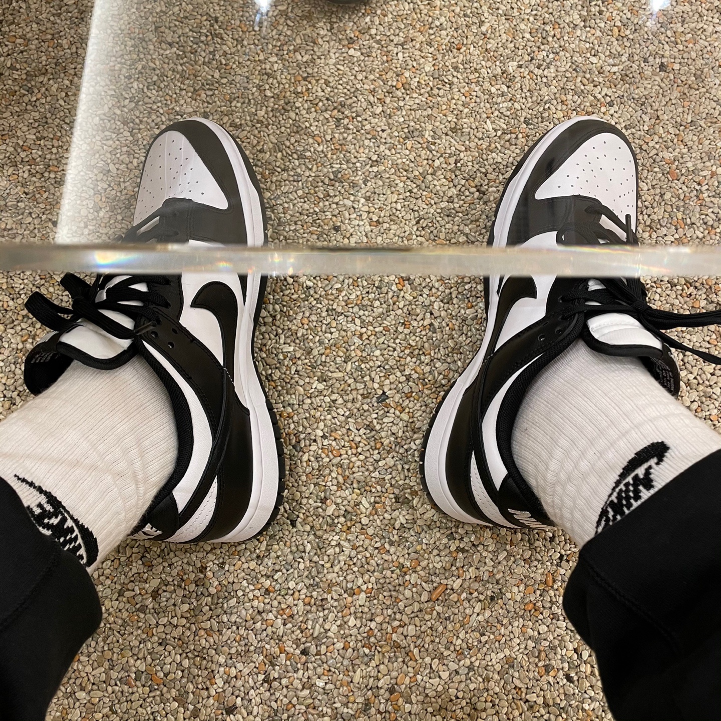 Nike Dunk Low Retro Black 착용 스타일