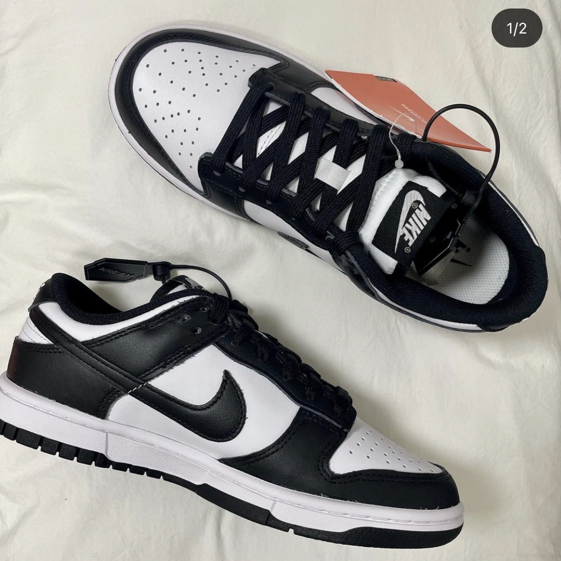 (W) Nike Dunk Low Black 착용 스타일
