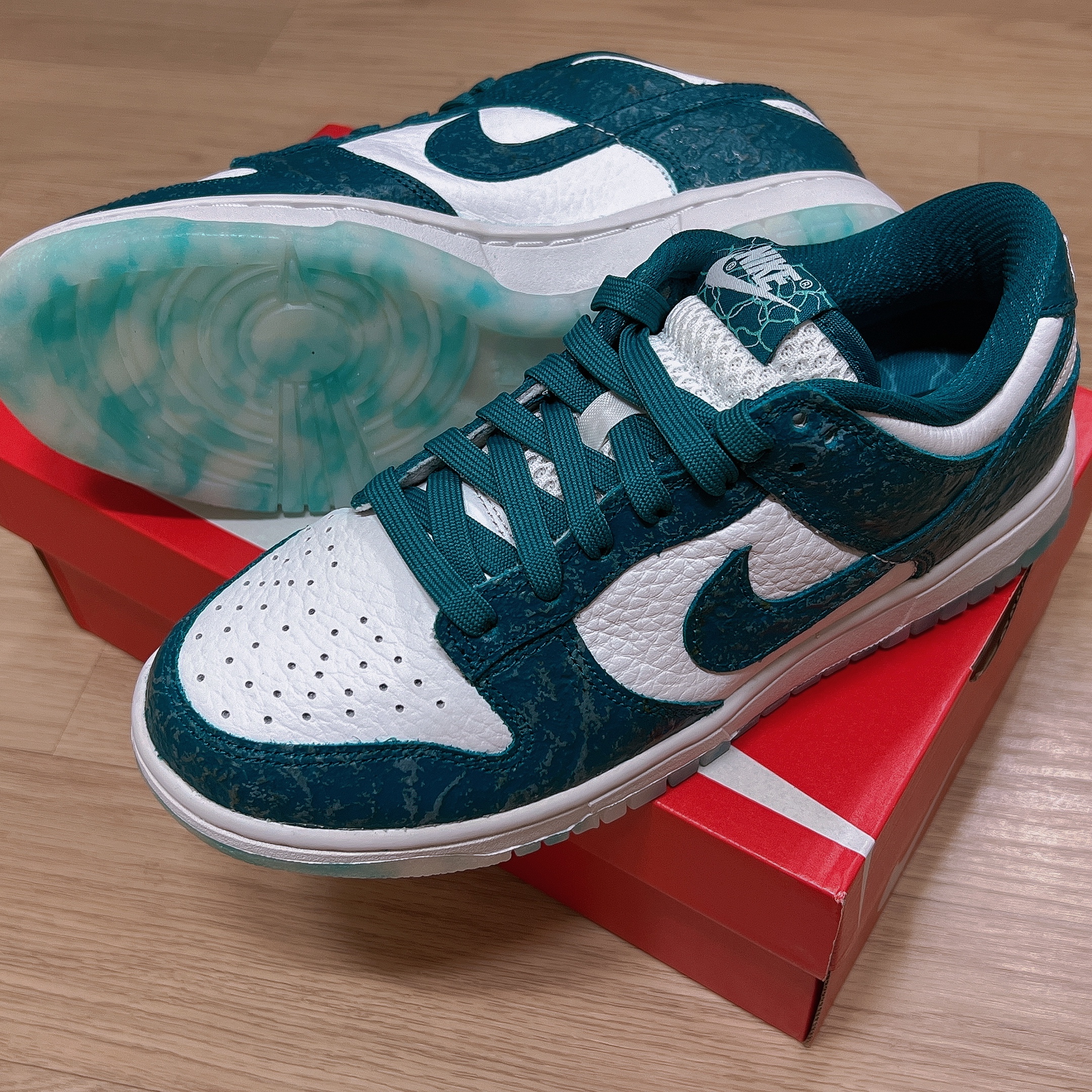 (W) Nike Dunk Low Ocean 착용 스타일
