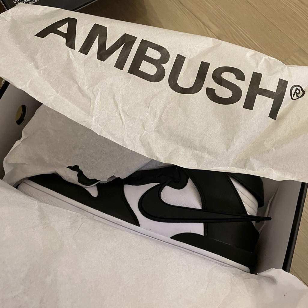Nike x Ambush Dunk High Black 착용 스타일