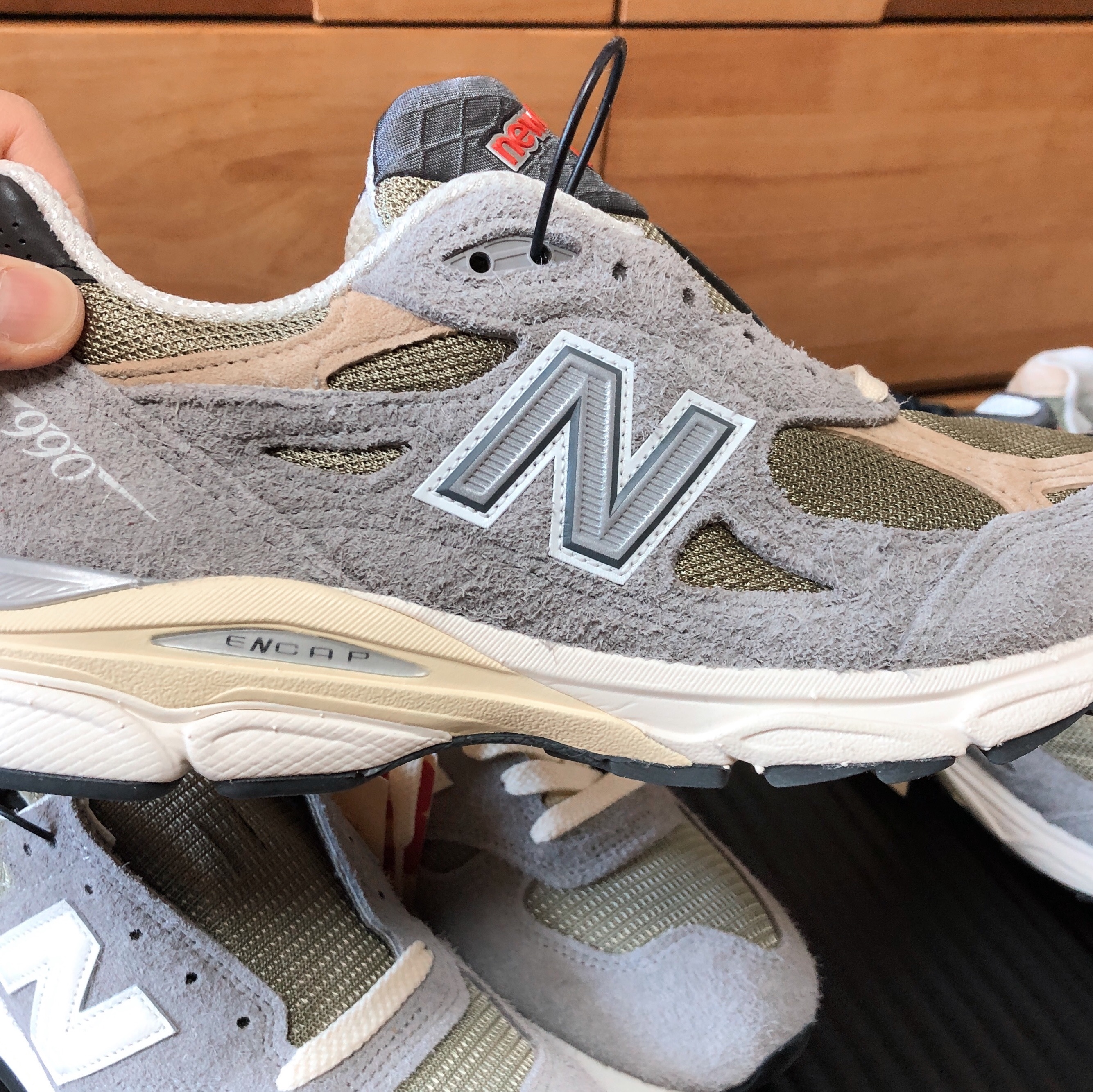 New Balance 990v1 Made in USA Marblehead Incense, New Balance 990v3 Made in USA Marblehead Incense 착용 스타일 - 5