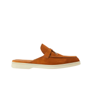 (W) Loro Piana Babouche Charms Walk Suede Calfskin Wot